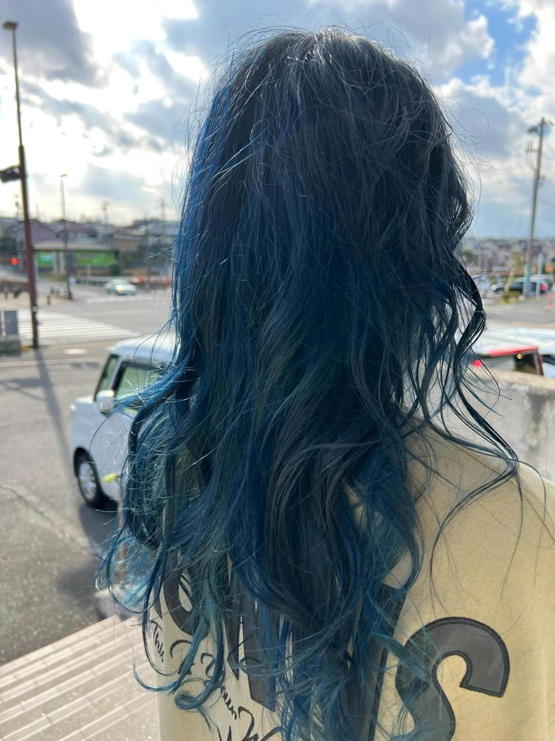 ロング カラー 透明感カラー ヘアカラー トリートメント umi所属・NAKAGAWA YUICHIのヘアスタイル