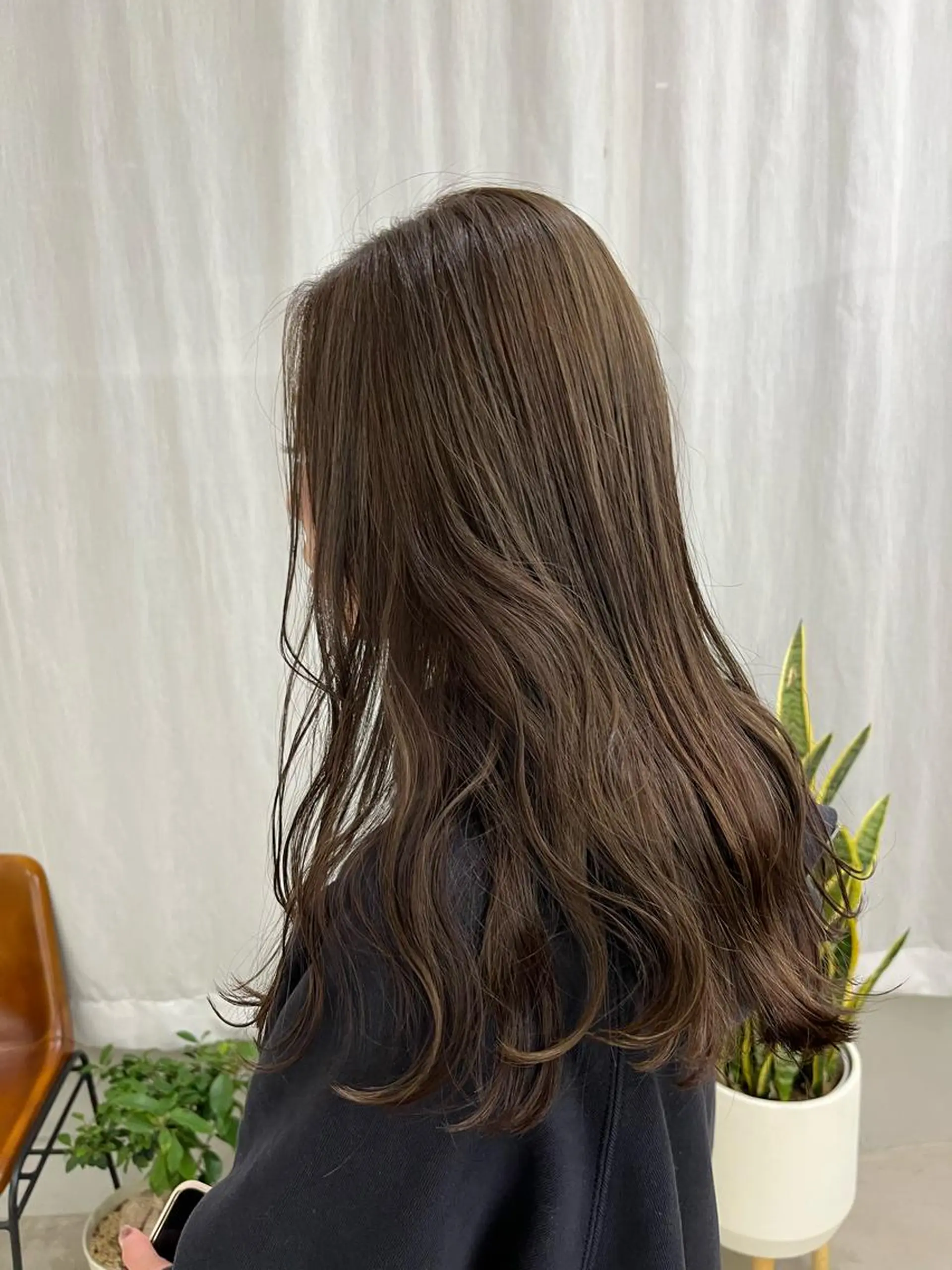 カラー 瀬長なおみ U too e'sのヘアスタイル