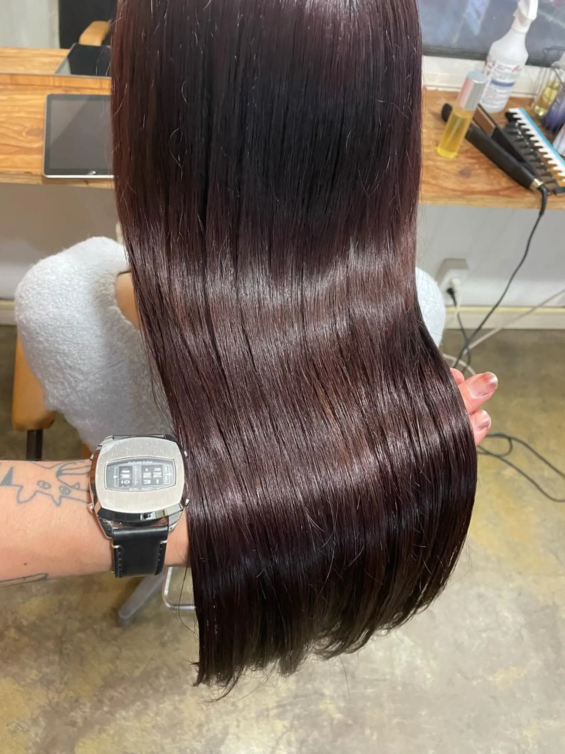 セミロング カラー カット ヘアカラー トリートメント 💎髪質改善💎 デザイナーshinのヘアスタイル