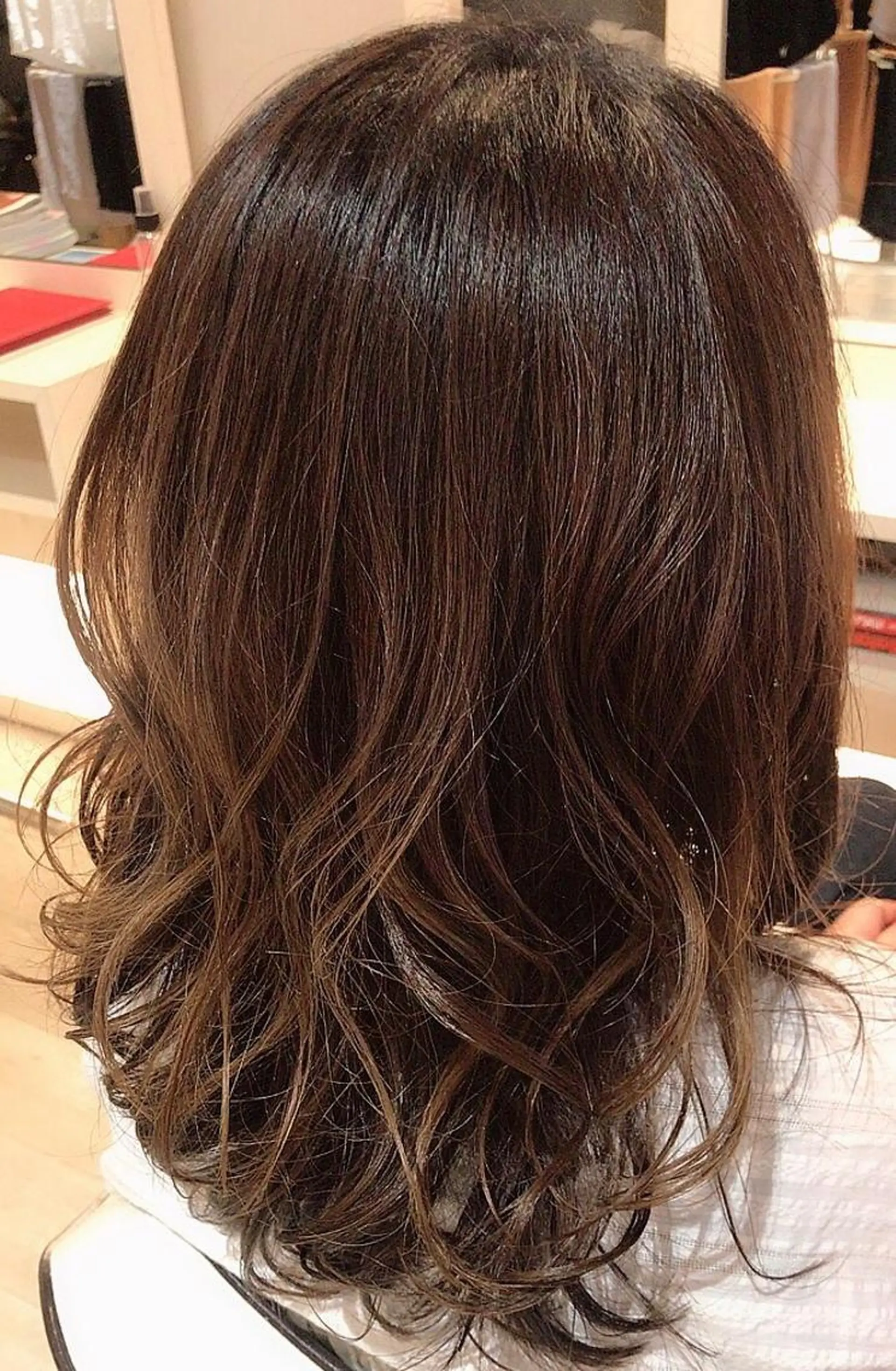 セミロング カット 💈髪質改善メニュー 佐藤 萌💈のヘアスタイル