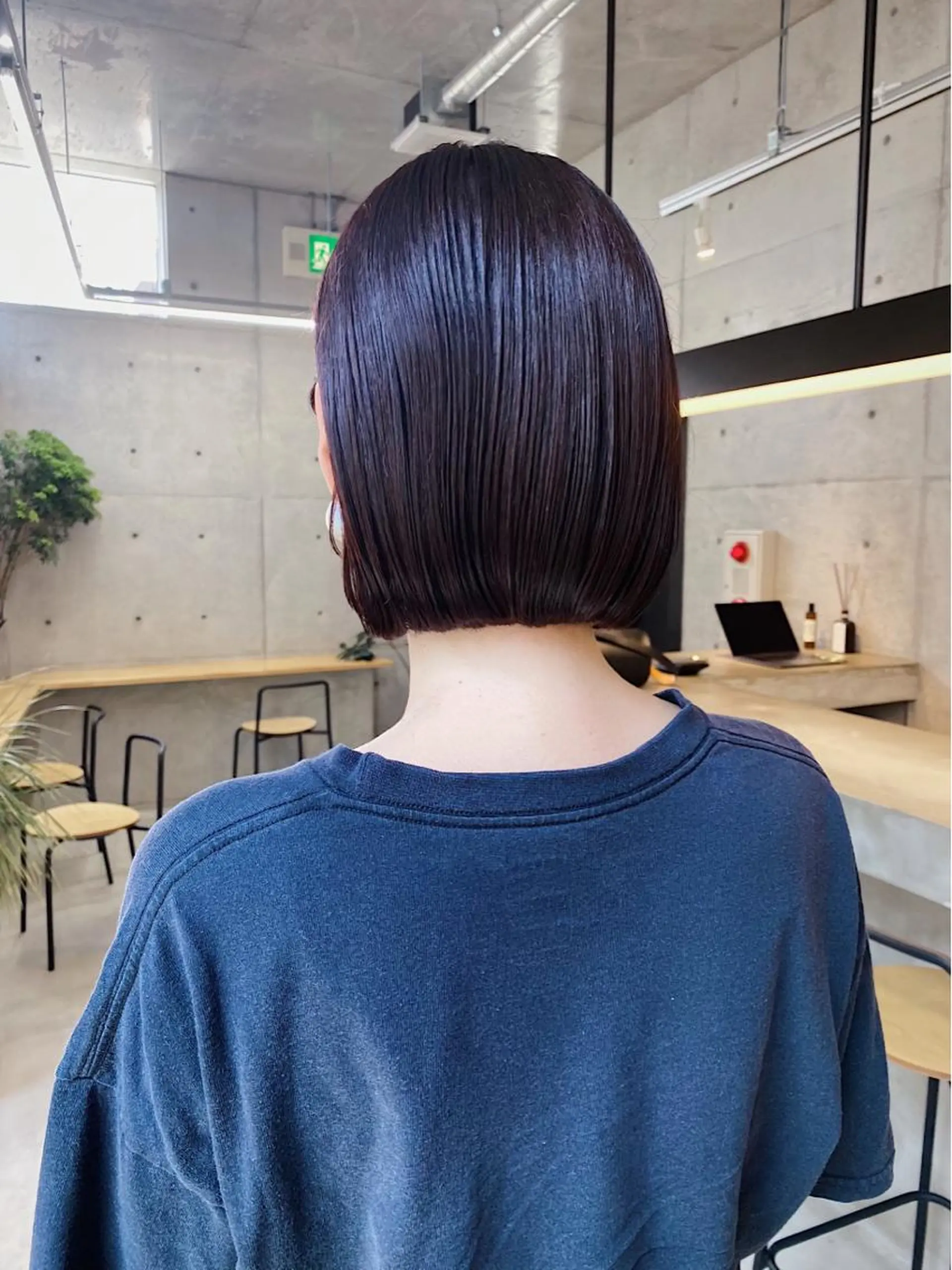 ミディアム ボブ son hair HIROEのヘアスタイル