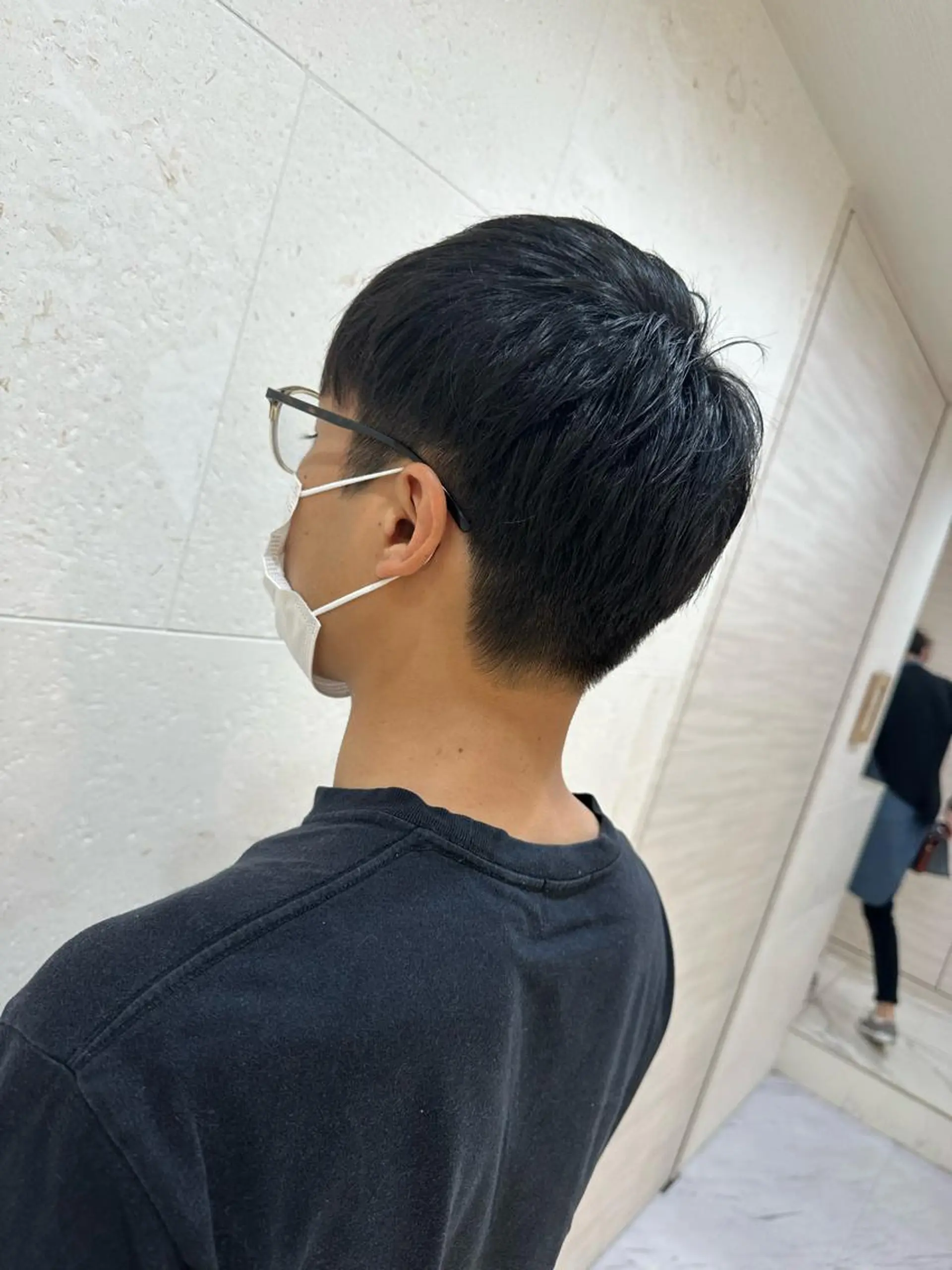 ショート メンズ 安田 柚月のヘアスタイル