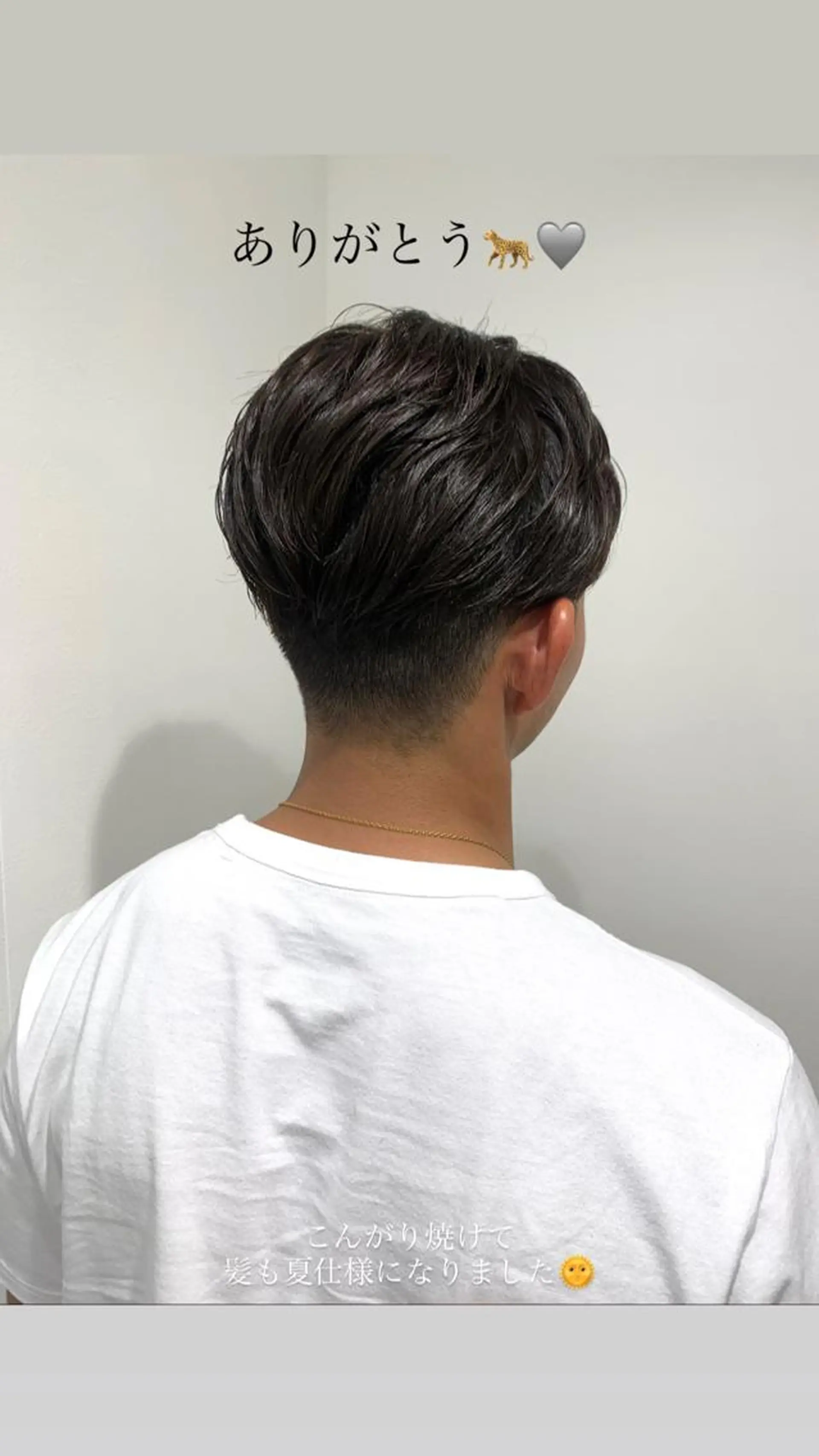 ショート メンズ レイヤー ハイトーン 暖色⭐︎KANAKOのヘアスタイル