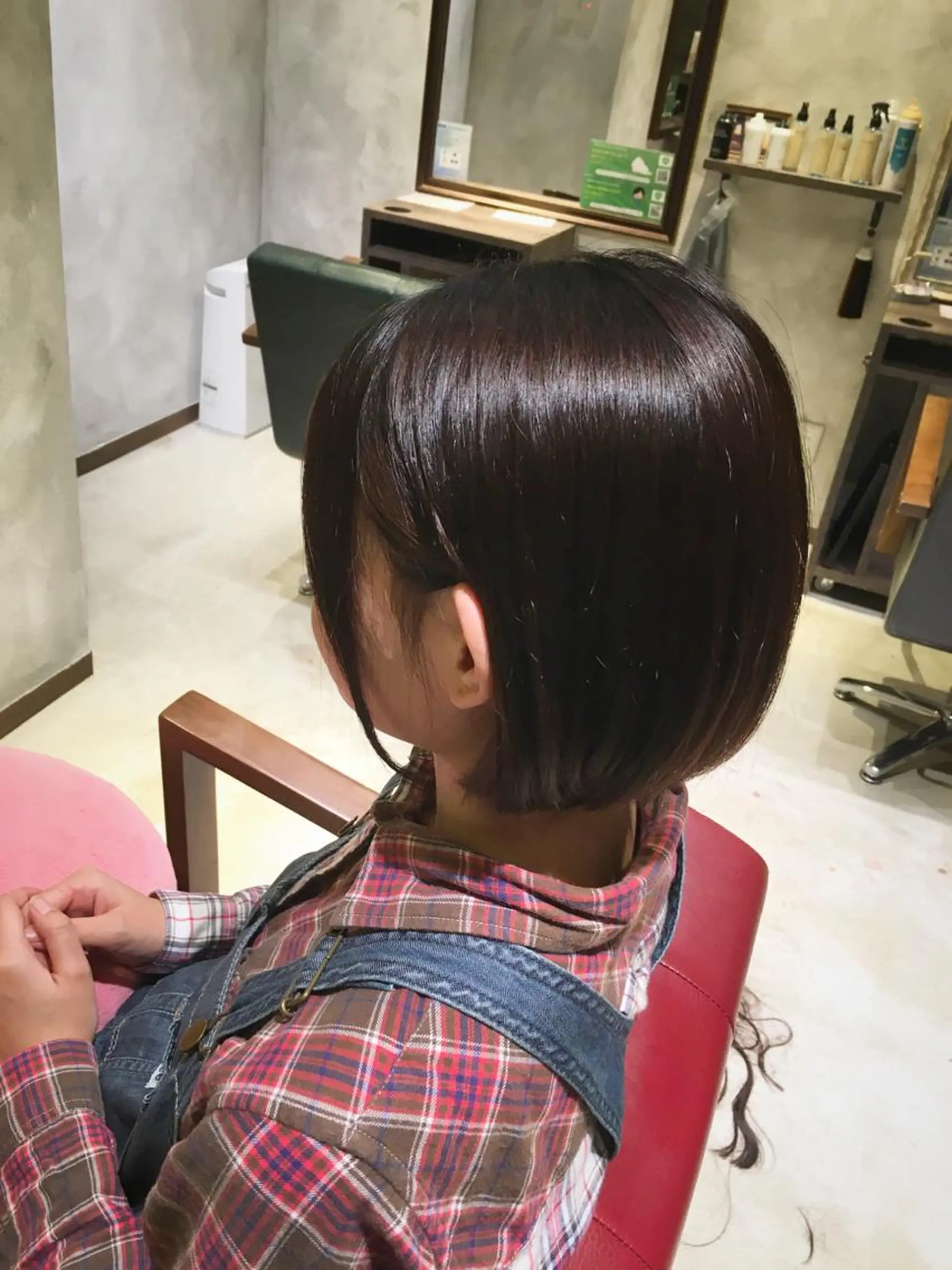 ショート ミディアム 前下がりボブ ボブ 松村 崇弘のヘアスタイル