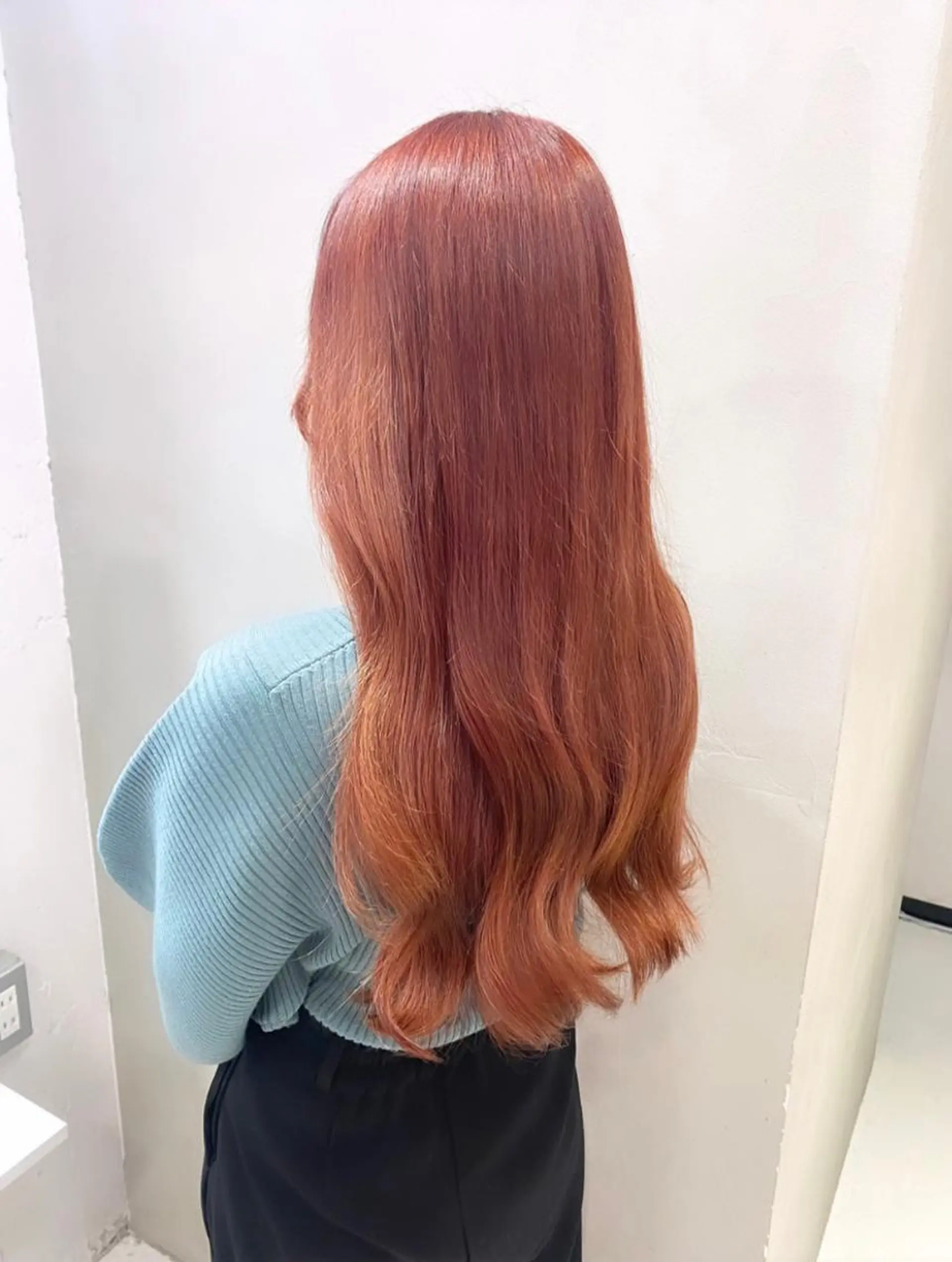 ロング カラー ベージュカラー ピンクカラー ピンクベージュ Ayuna /透明感カラーのヘアスタイル