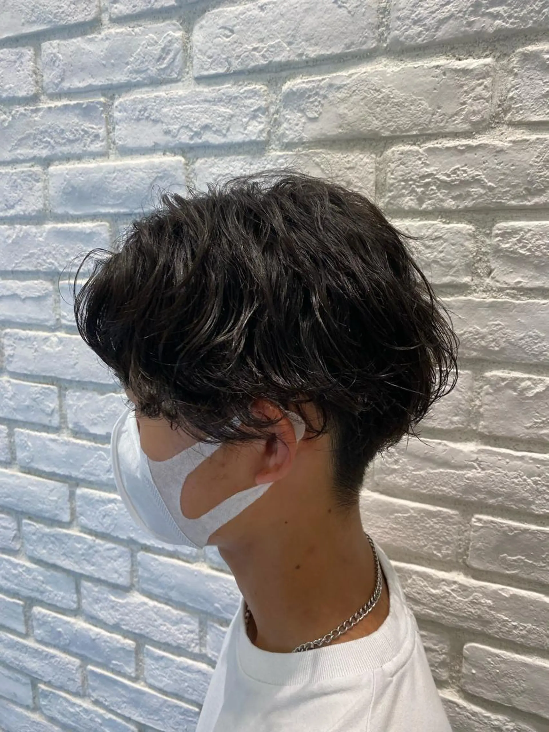 ショート メンズ カット パーマ メンズ特化型美容師 栗山勇人のヘアスタイル