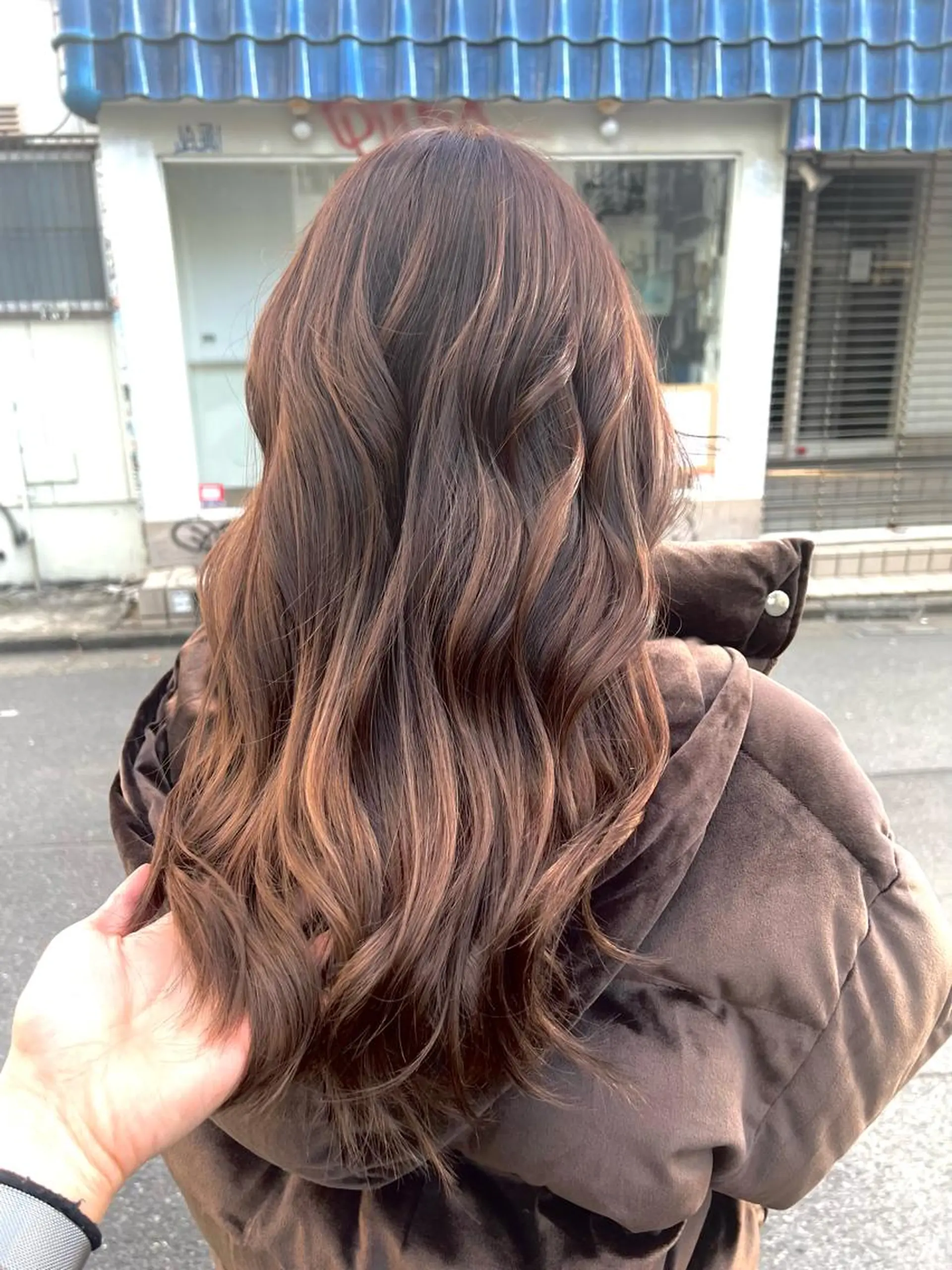 セミロング カラー パーマ ヘアアレンジ ヘアカラー トリートメント ヘッドスパ ヘアセット 🌈インナーカラー ‘ショウマ’🌈のヘアスタイル