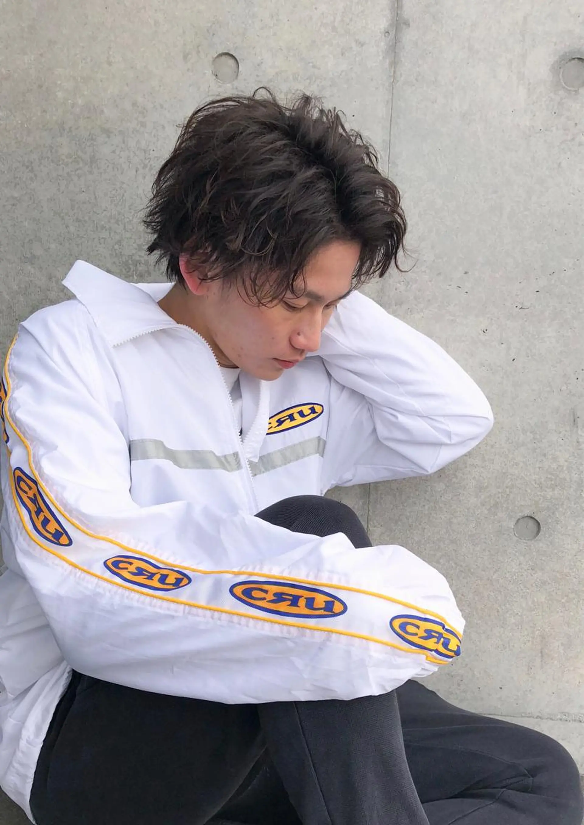 パーマ メンズ カット パーマ 森本裕/オーナー/ スパイラルパーマのヘアスタイル