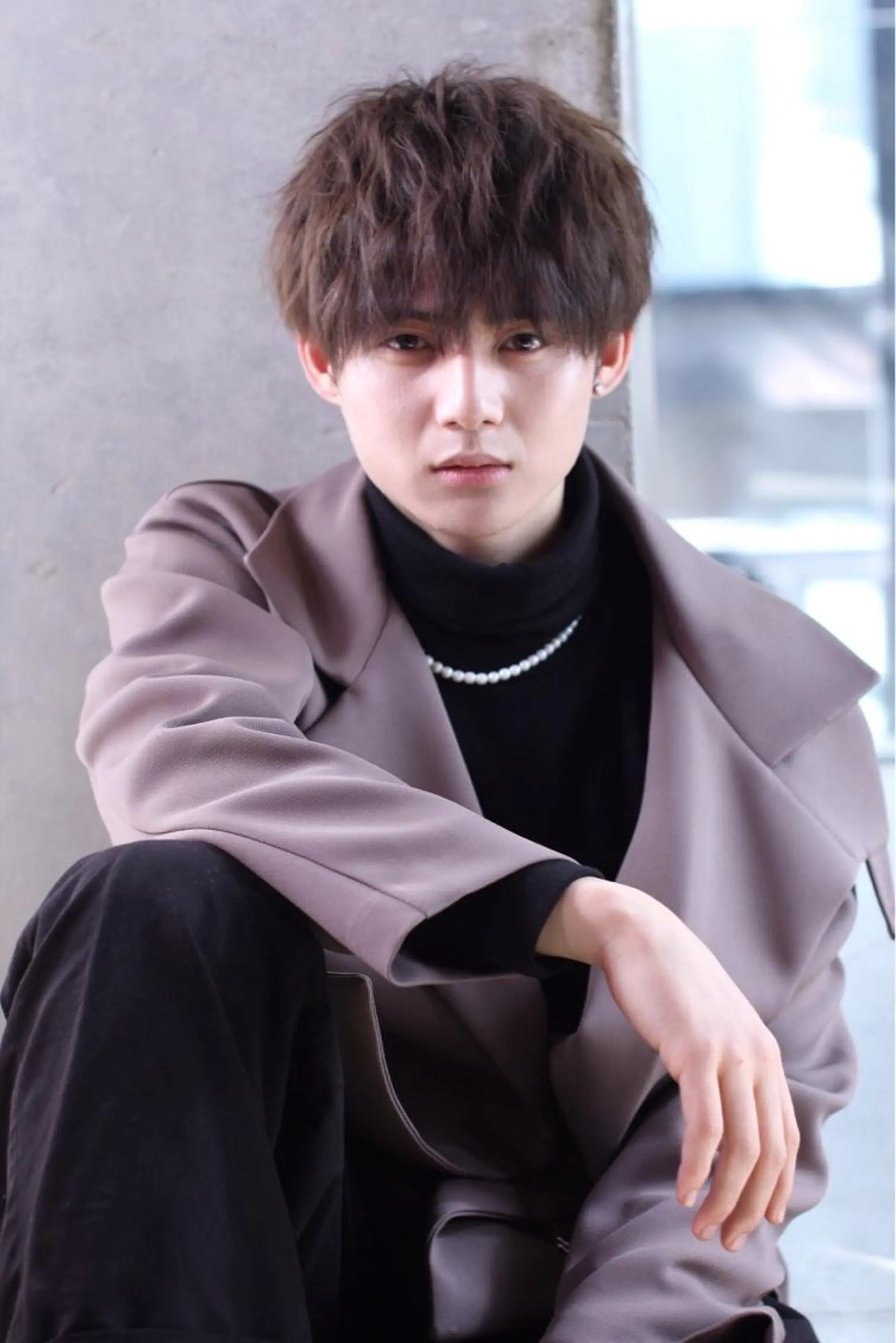 メンズ マッシュ カット ヘアカラー トリートメント ヘアセット 【メンズ特化】 ムネカタ アキトのヘアスタイル