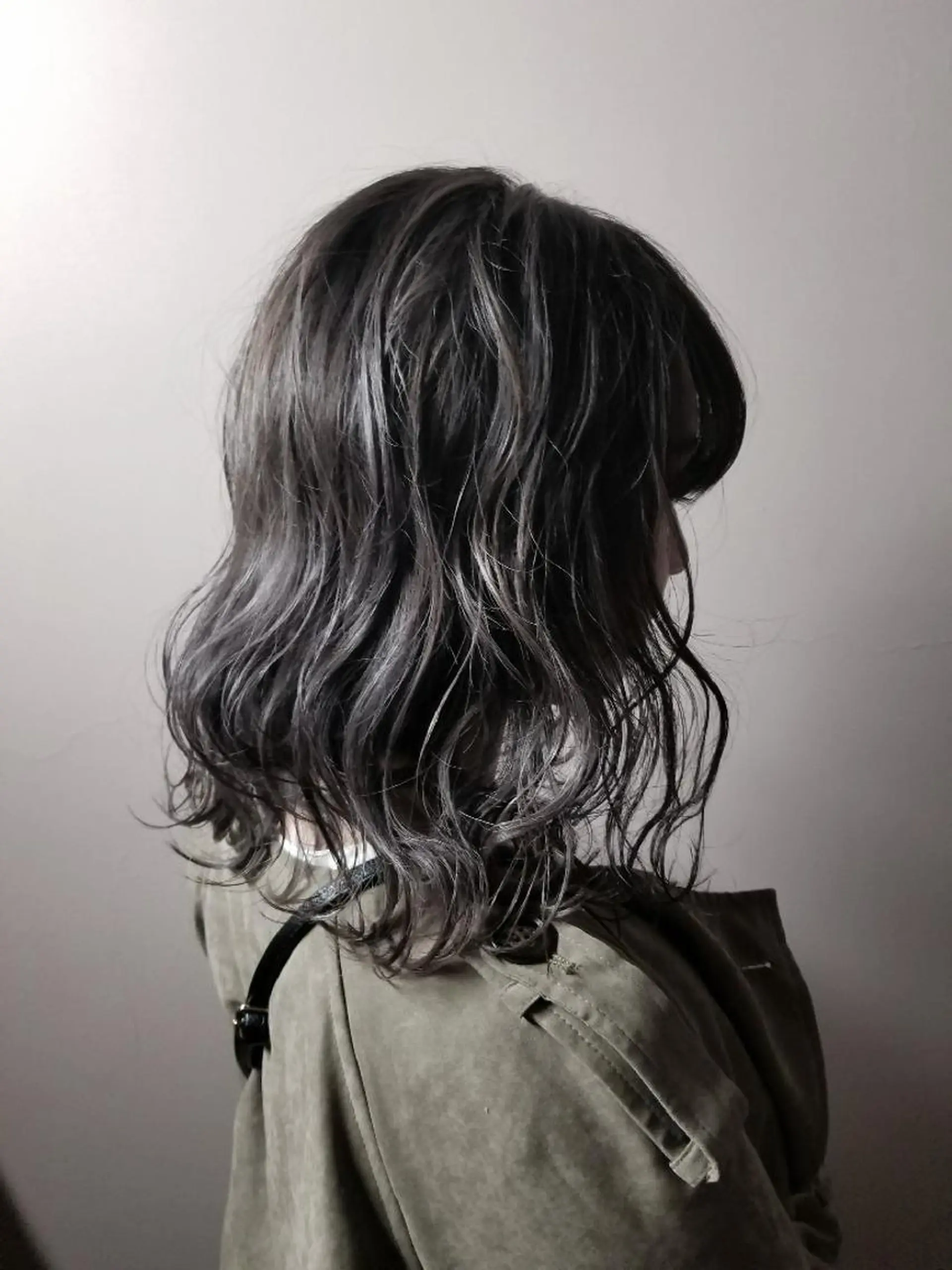 ミディアム Ash 店長　山下達也のヘアスタイル