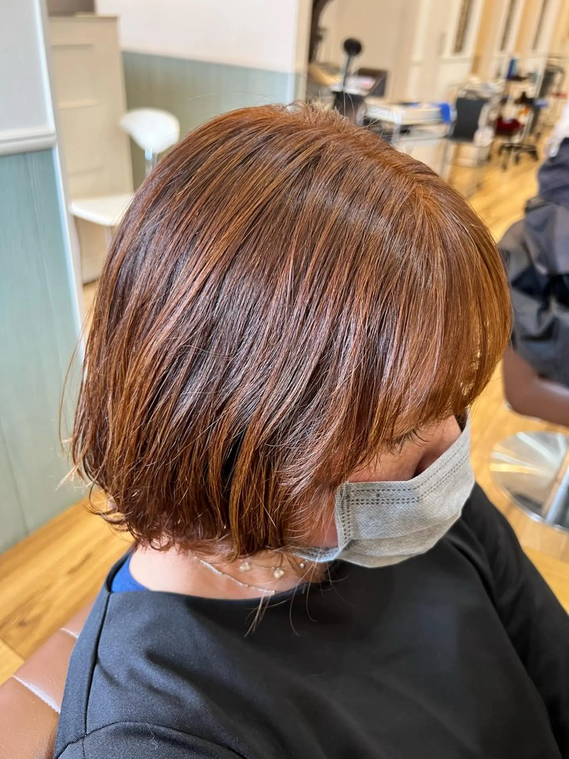 ショート カラー ブラウンカラー 🐰ハイトーンカラー 畠山　渡🐰のヘアスタイル