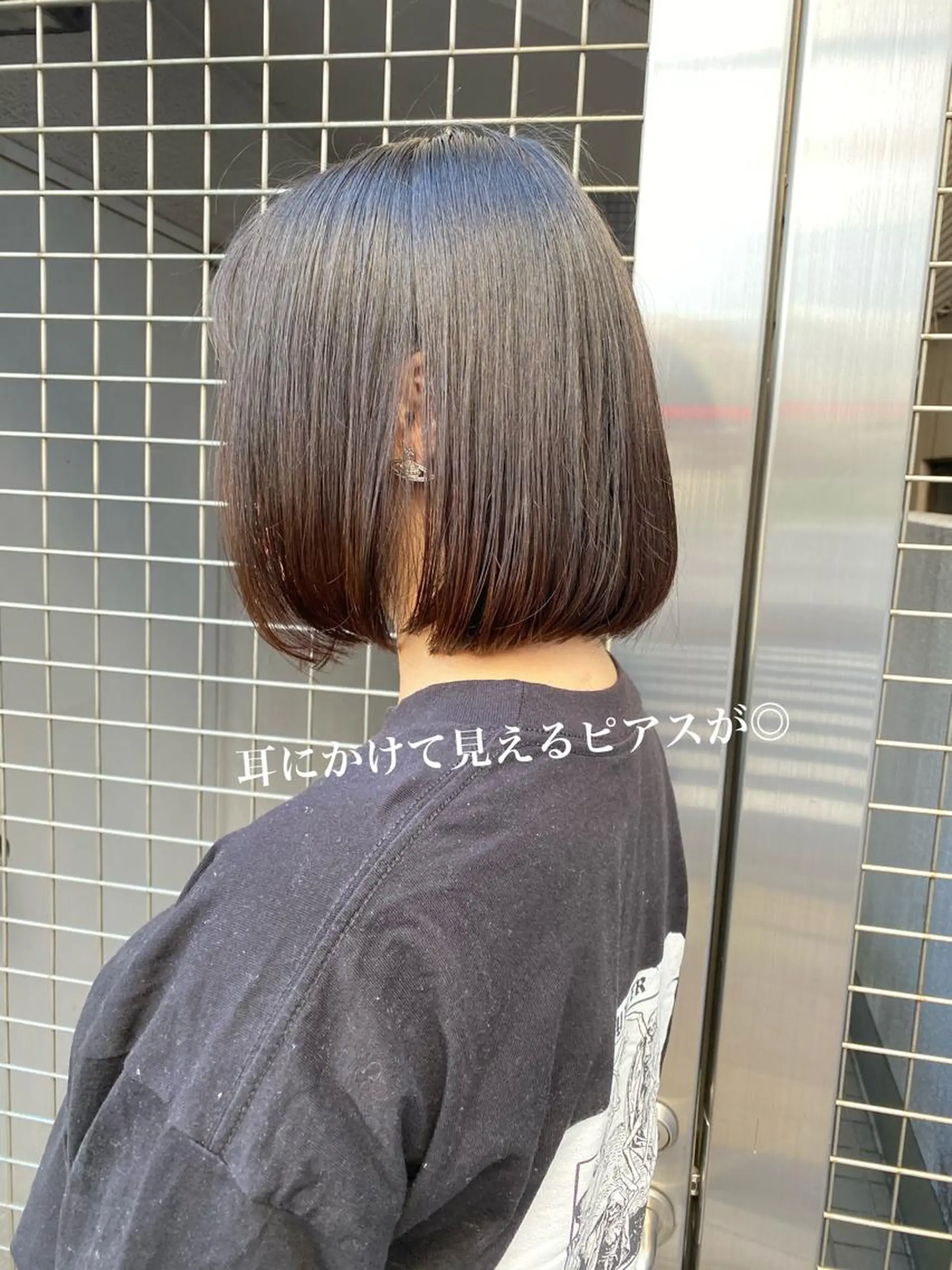 ショート 三鷹で1番ショート ボブをカットする新谷のヘアスタイル