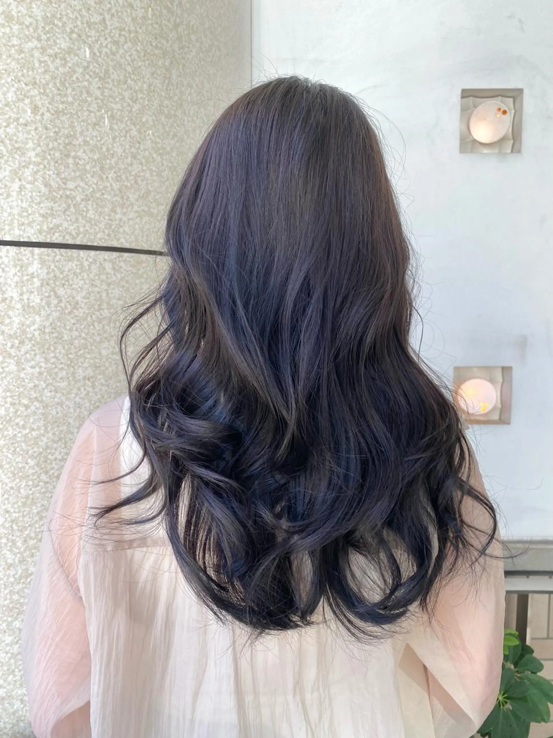 ロング カラー ブルーカラー ブルージュ 髪質改善 ロング トリートメント 統括マネージャー/ 髪のドクター/前原悟のヘアスタイル