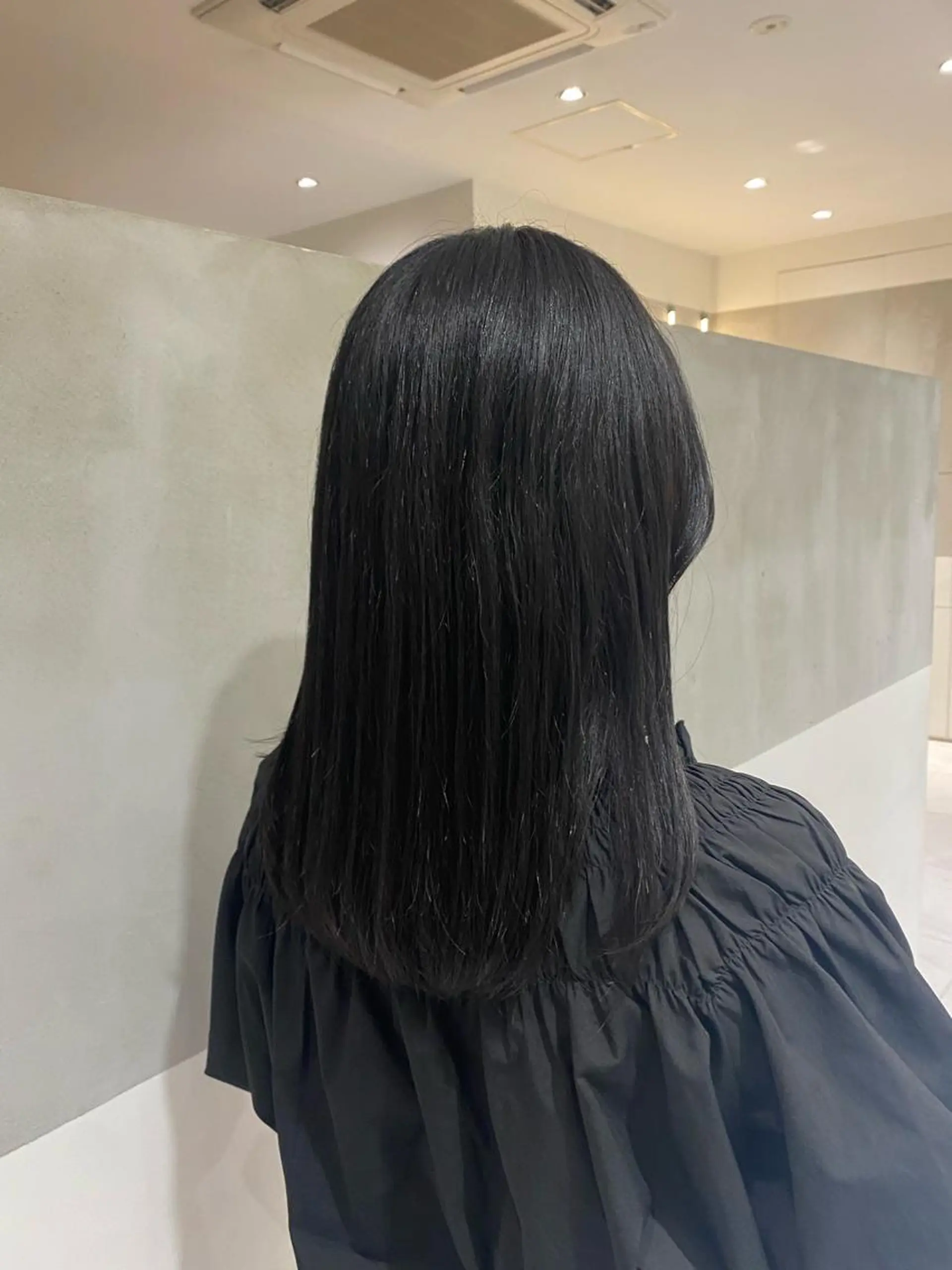 ロング カラー 髪質改善 カット ヘアカラー トリートメント ヘアセット ナチュラル/韓国💎 haruka 💎のヘアスタイル