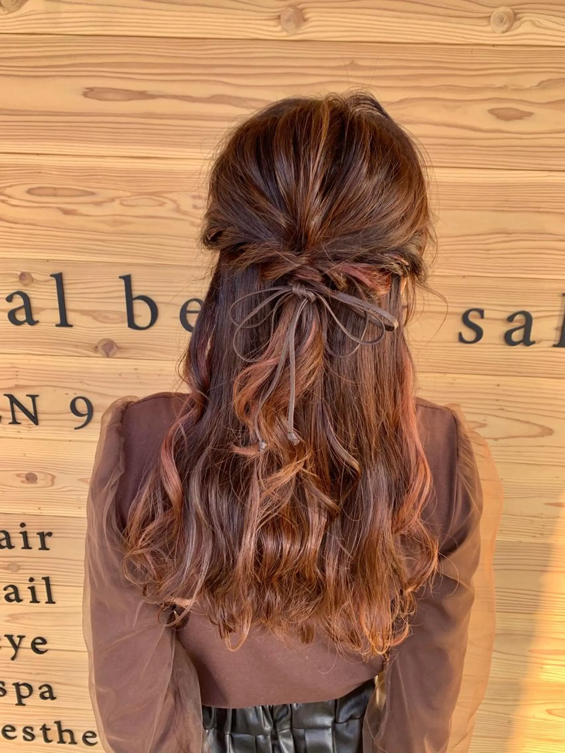 ヘアアレンジ ハーフアップ Eriko/ ヘアセット/美髪のヘアスタイル