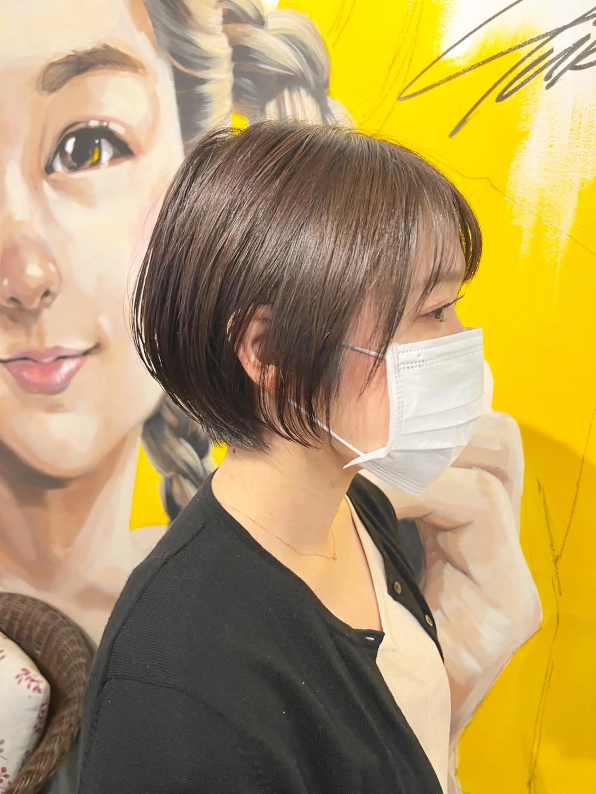 ショート カラー パーマ 名古屋駅/トップス タイリスト/大黒拓哉のヘアスタイル