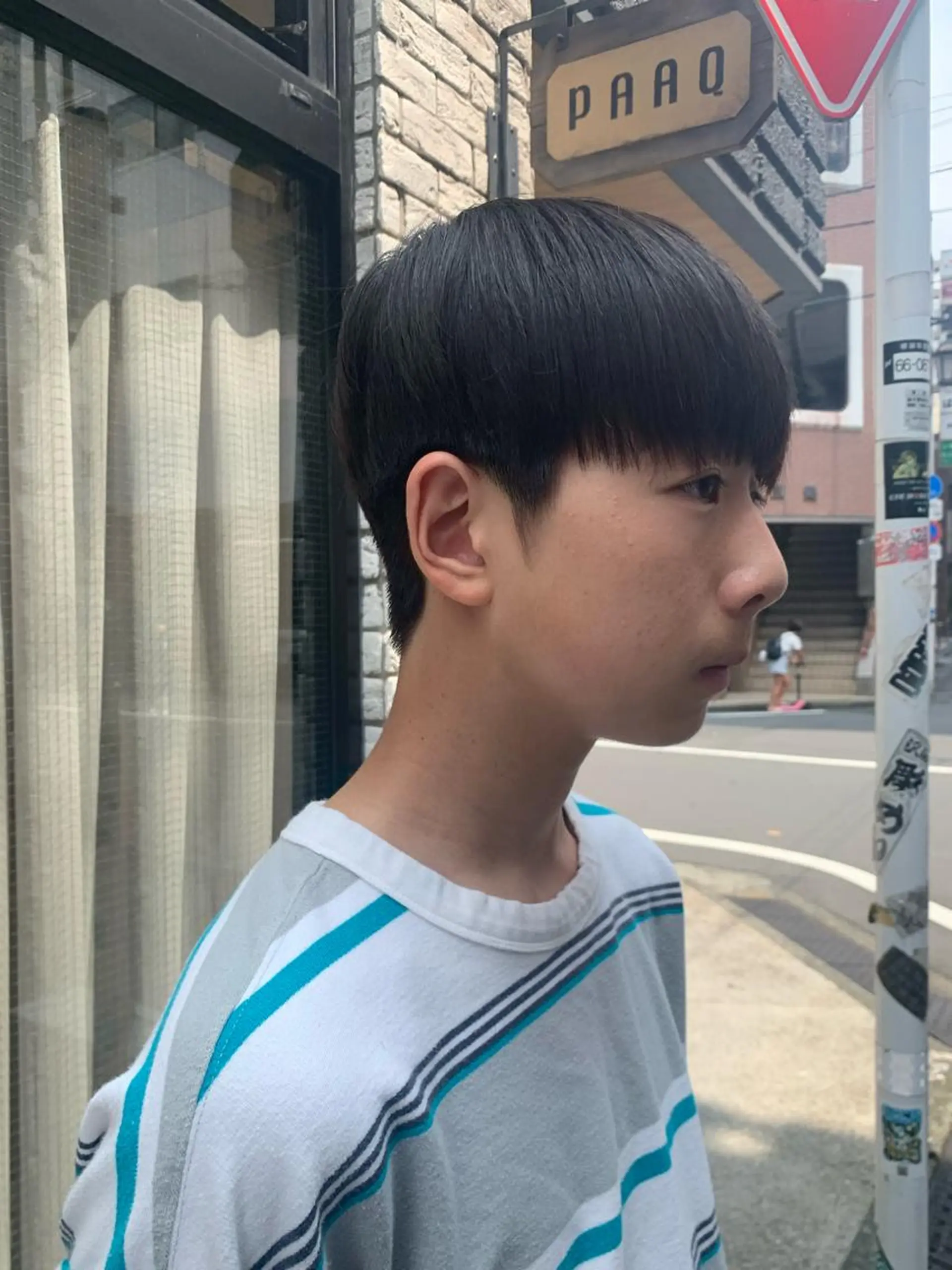 ショート メンズ フェザー/ニュアンス パーマ/ryutoのヘアスタイル