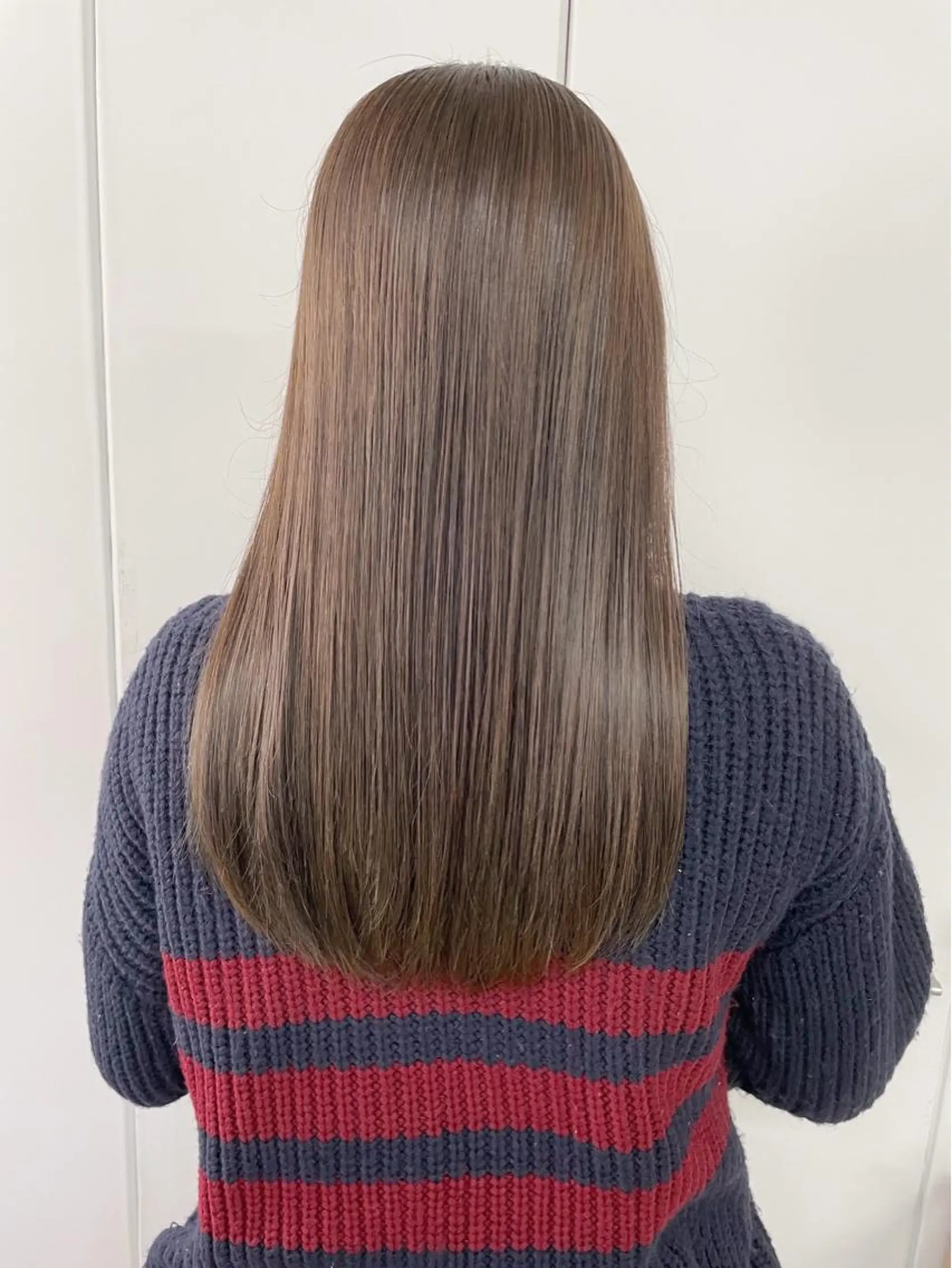 セミロング カラー ケアブリーチ /髪質 改善/古橋圭史郎のヘアスタイル