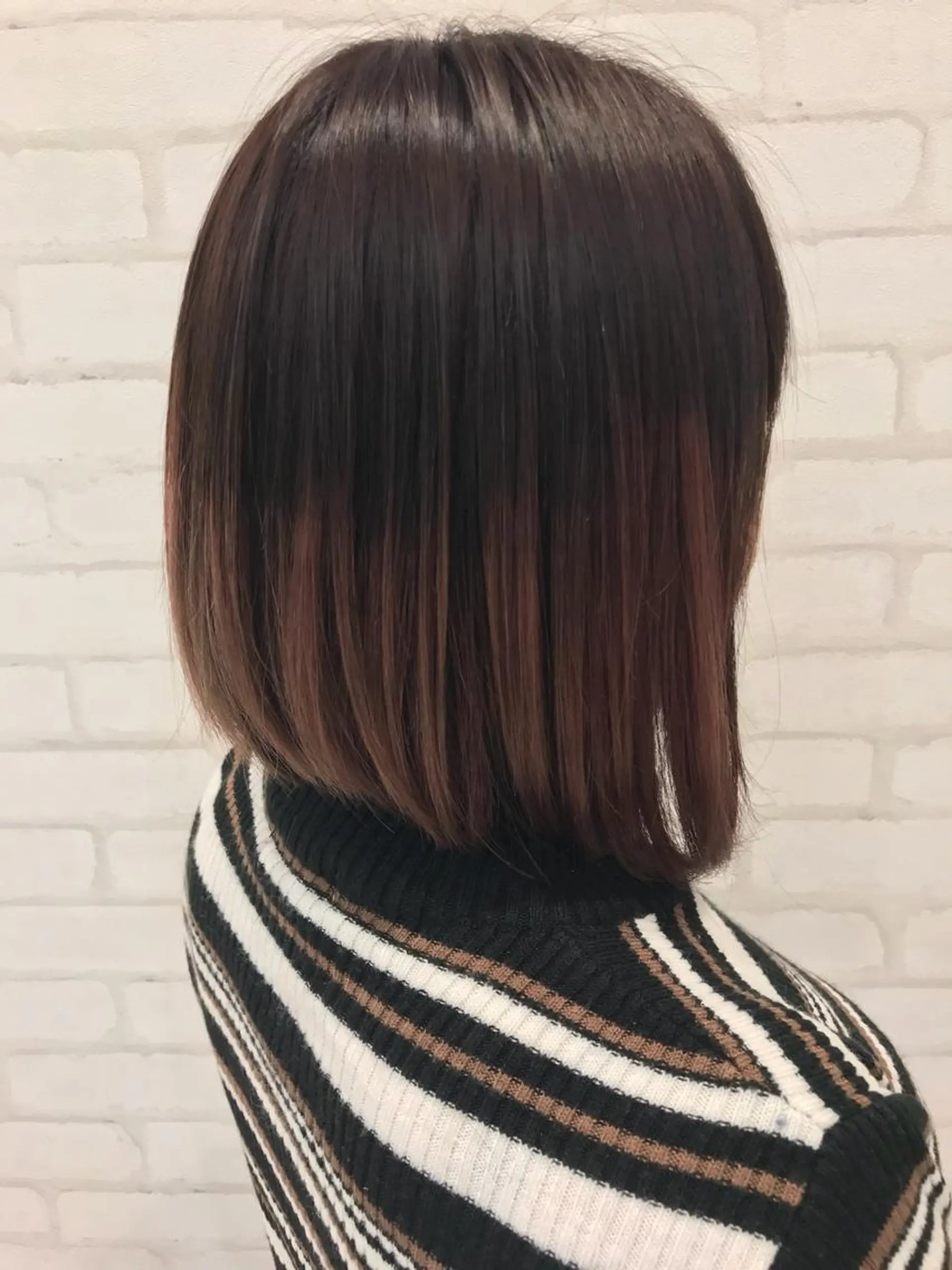 ショート カラー グラデーションカラー ピンクカラー 中川 拓弥のヘアスタイル