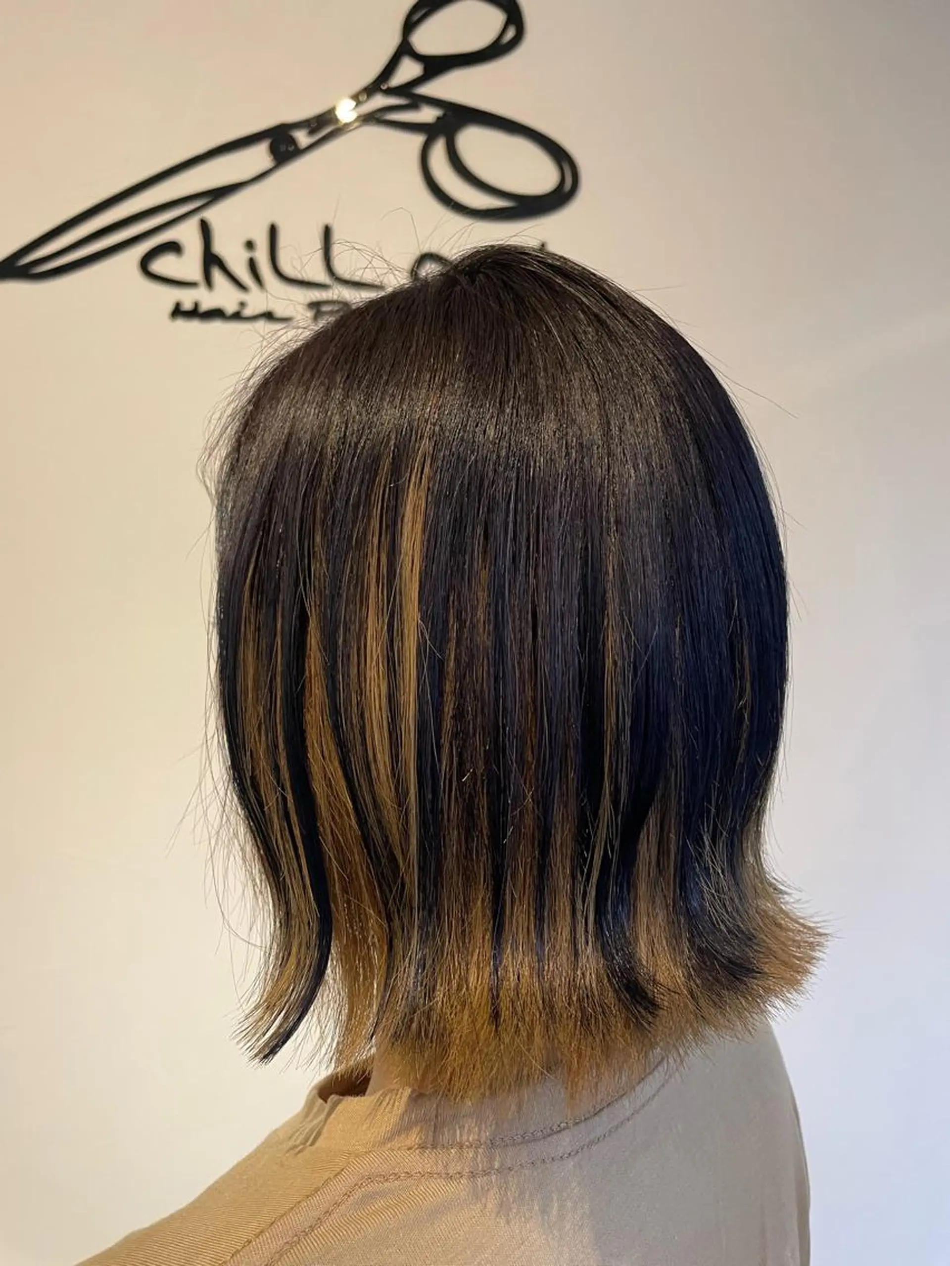 ミディアム カット ヘアカラー chillout🌱 武田安未のヘアスタイル