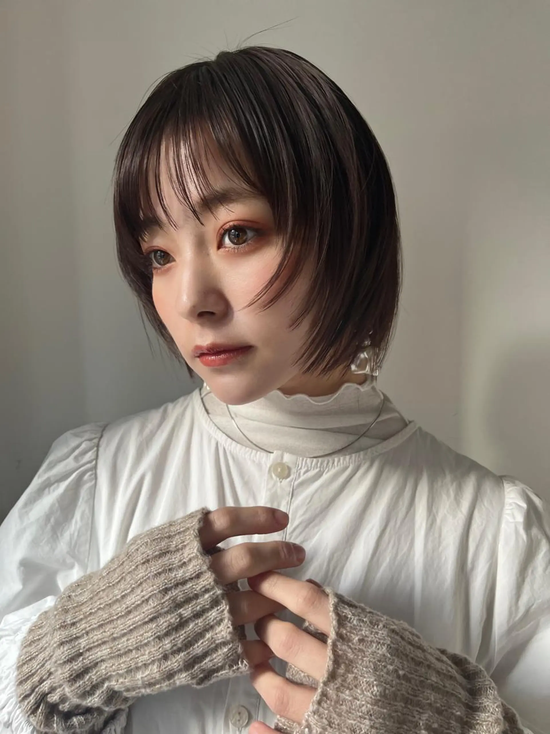 ショート カラー パーマ ヘアアレンジ メンズ キッズ ネイル マツエク・マツパ アイブロウ カット ヘアカラー トリートメント 横浜Bob美容師🤎 ERINAのヘアスタイル