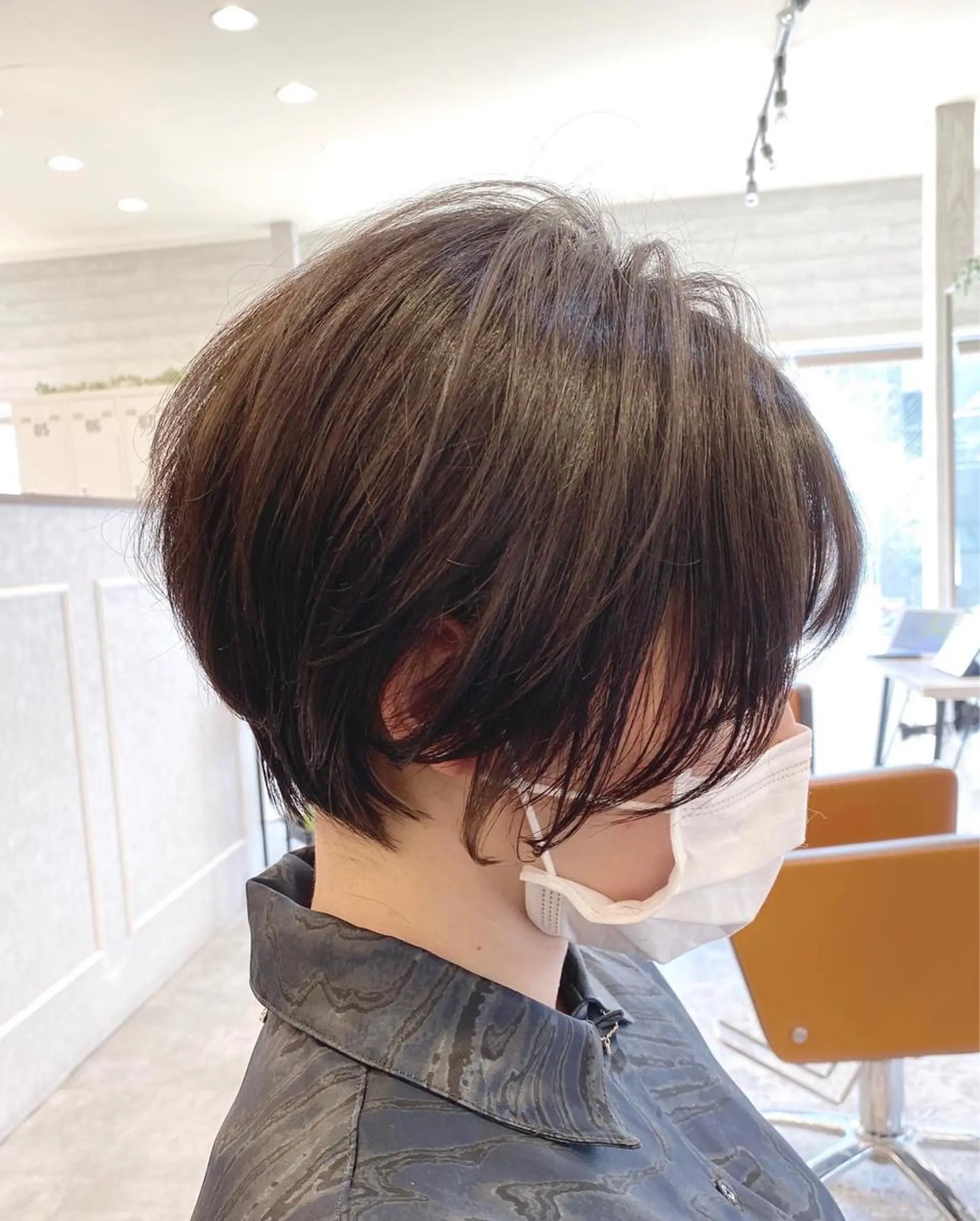 ショート カラー メンズ マツエク・マツパ 古林 紘のヘアスタイル