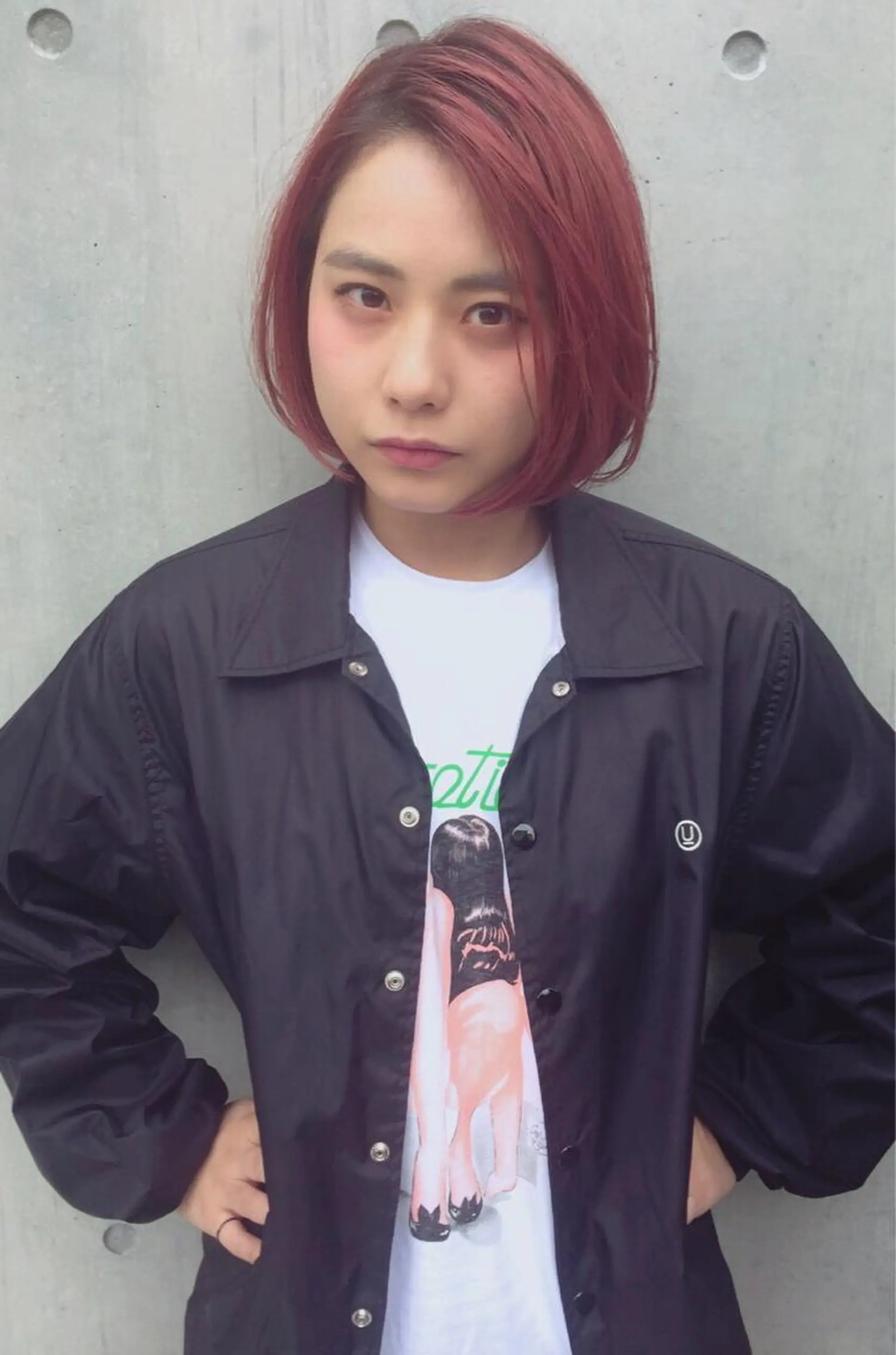 ショート HOODS hair salon所属・透明感カラー🌿ボブ ✨飛田 ケイのヘアスタイル