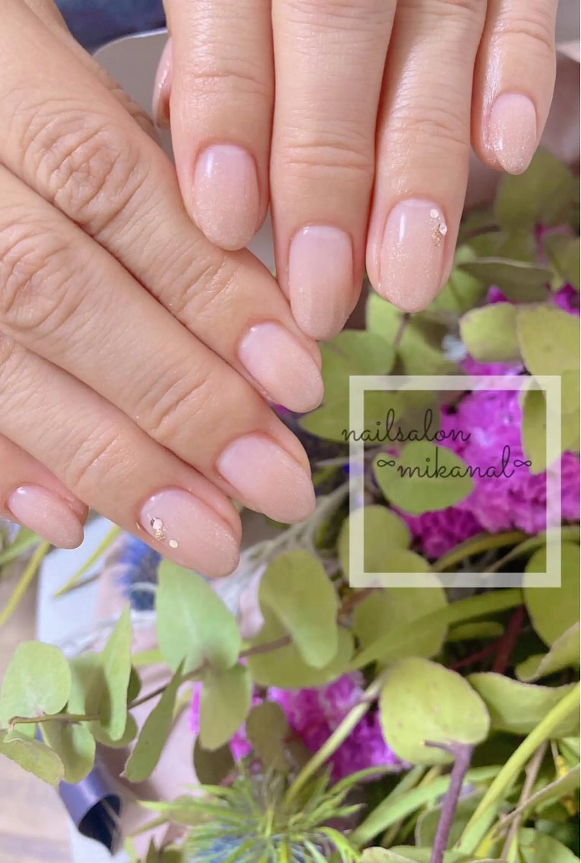 ネイル グラデーション ラメ(グリッター) ハンドネイル フットネイル nailsalon ∞ ﾐｶﾅﾙ ∞のネイルデザイン