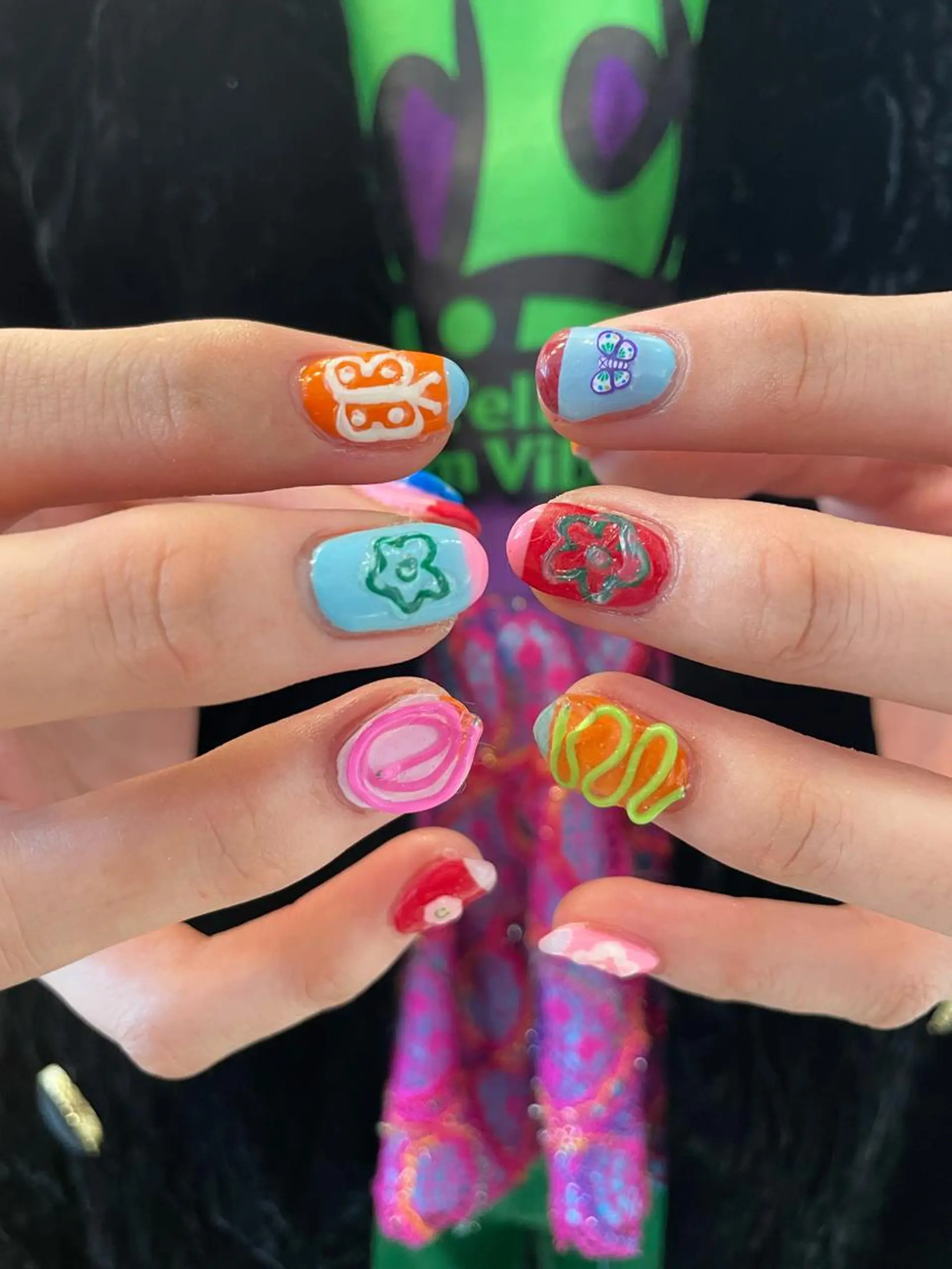 ネイル アートネイル ハンドネイル hair&nail ☯️アイリ☯️のネイルデザイン