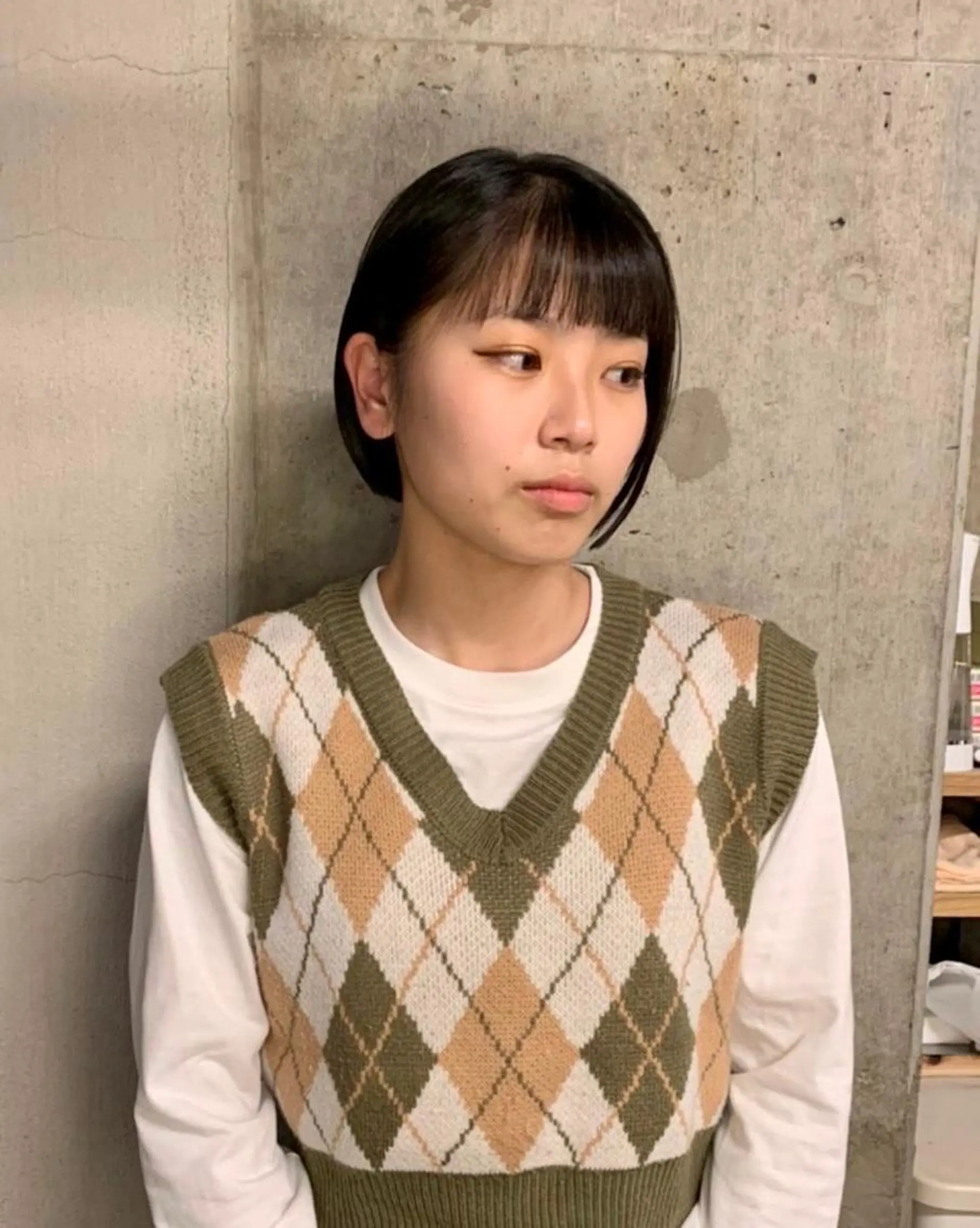 ショート カラー BOTANIUM by Rr SALON 【ボタニウムバイアー ルサロン】所属・レイヤーカット/艶髪 /ストレート/リクトのヘアスタイル