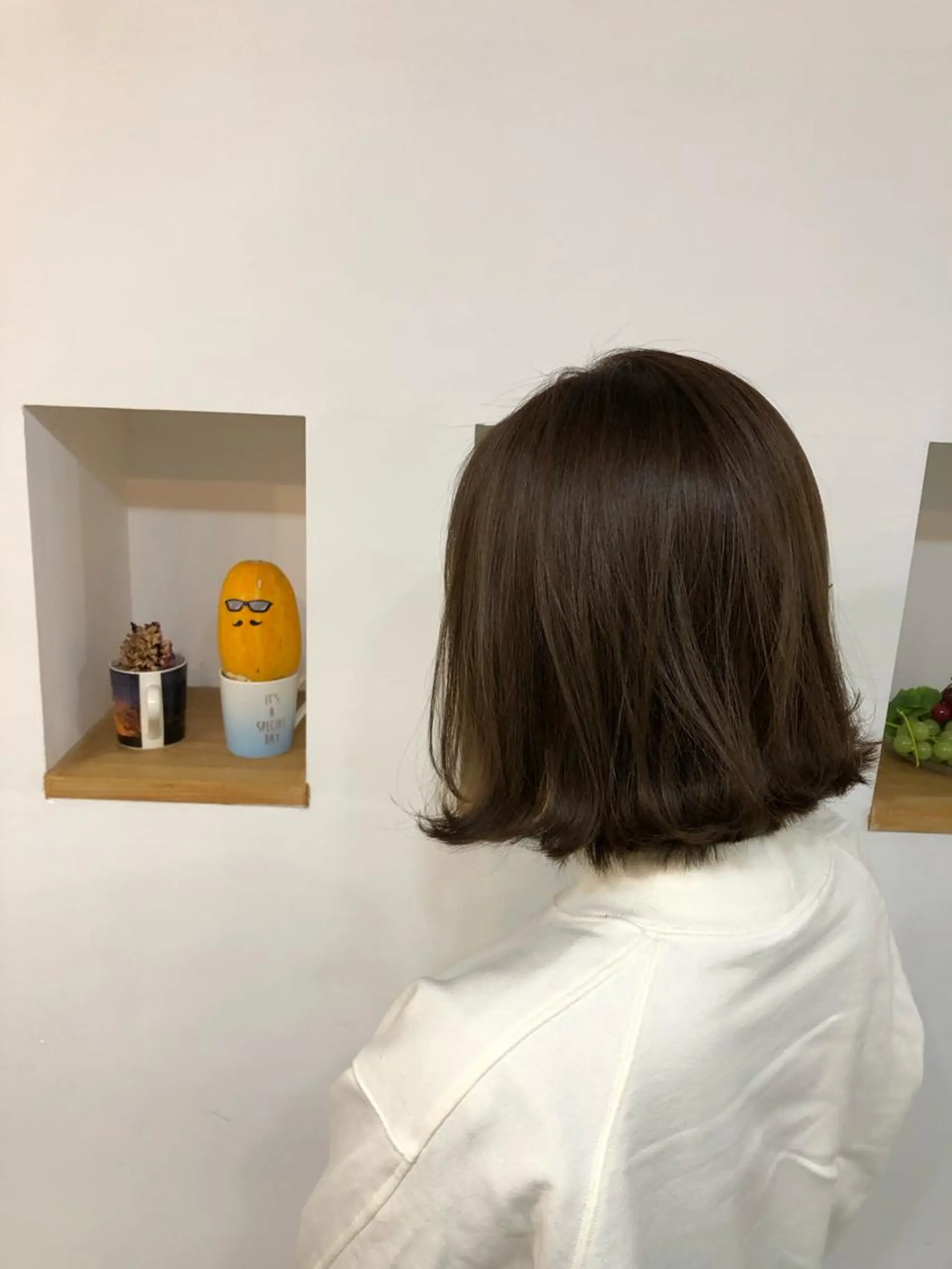 ミディアム 髪質改善ayame 横山諒のヘアスタイル