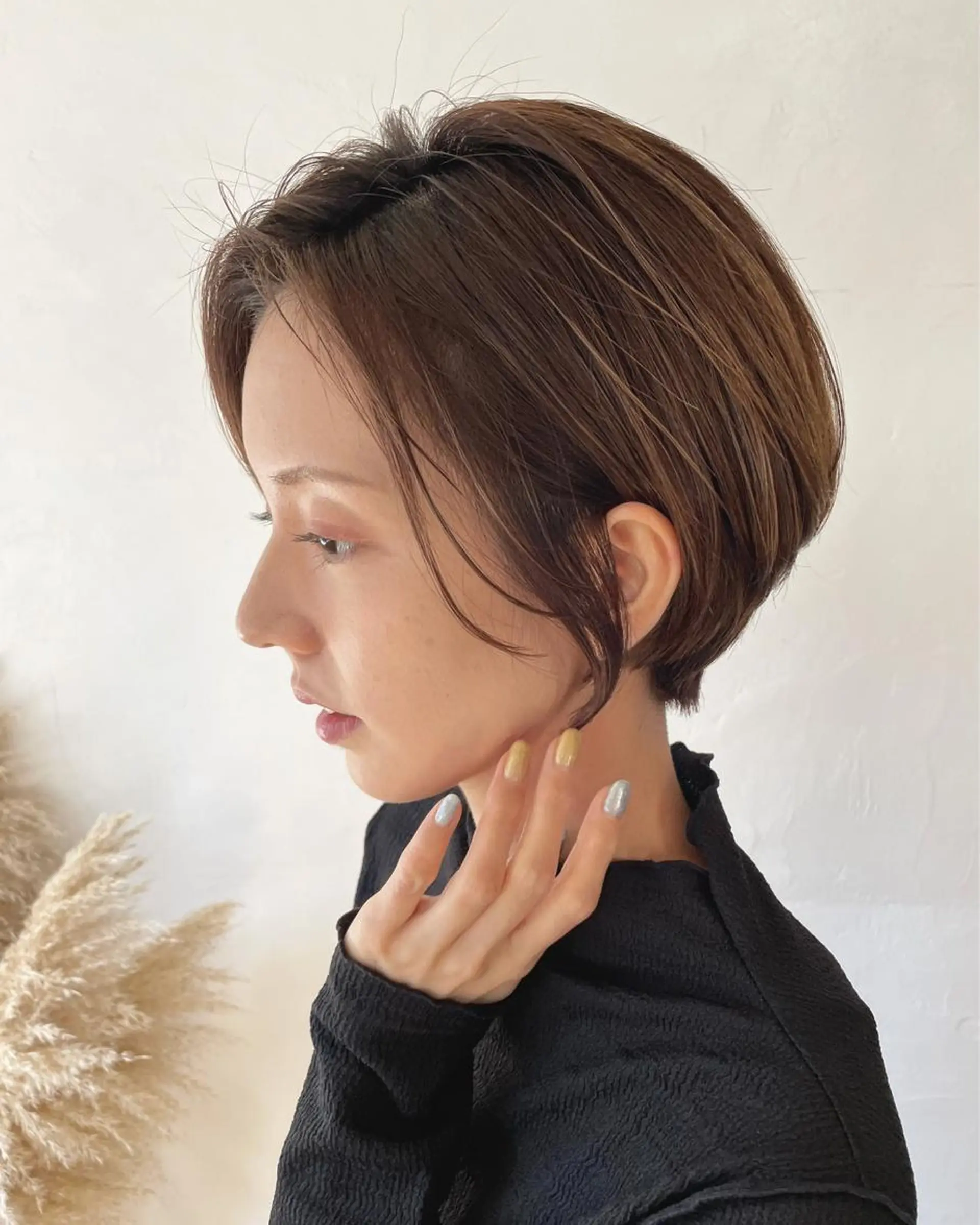 ショート カラー ヘアアレンジ 土屋 紗也果のヘアスタイル