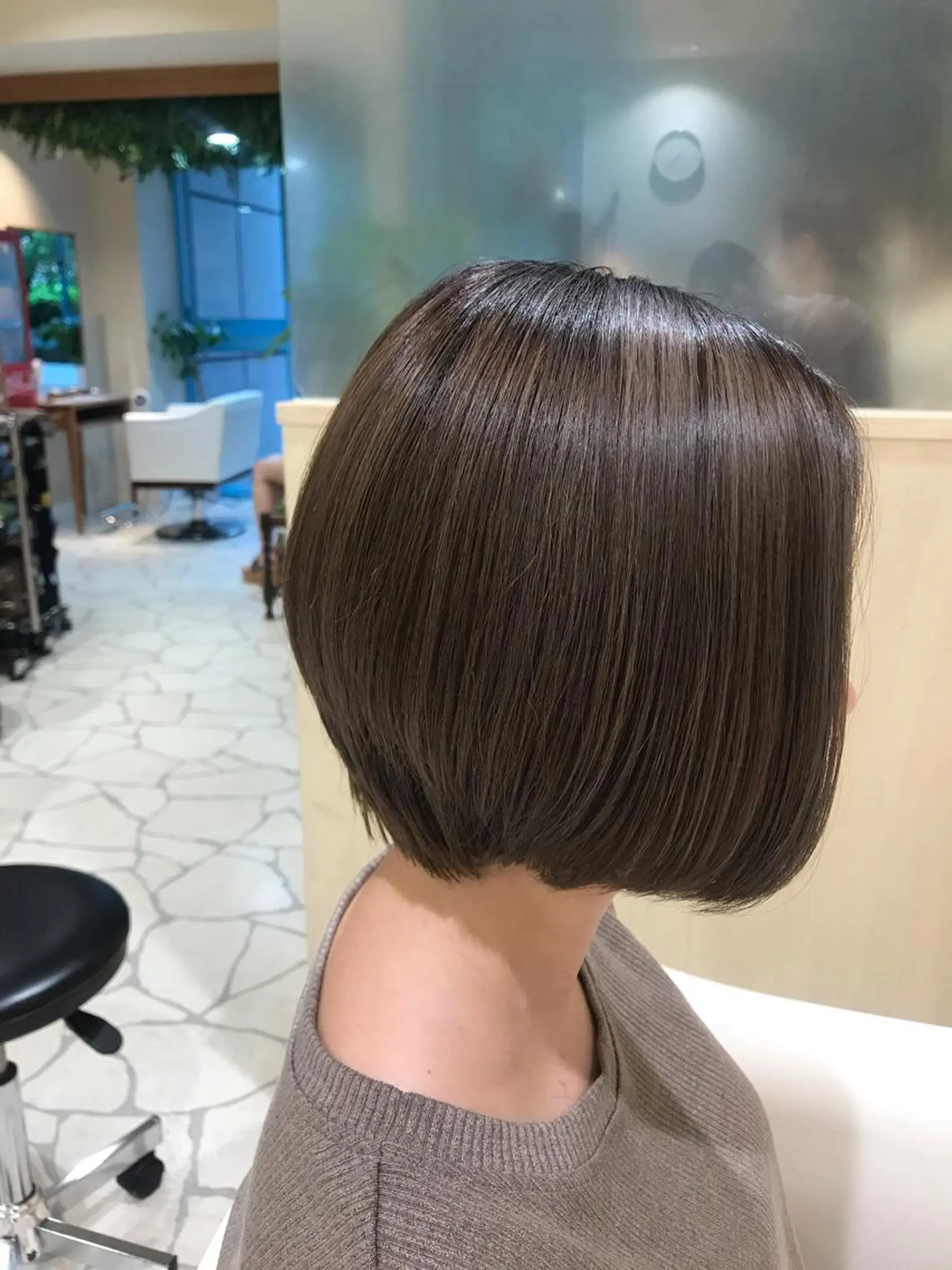 ショート カラー 三代 ゆりあのヘアスタイル