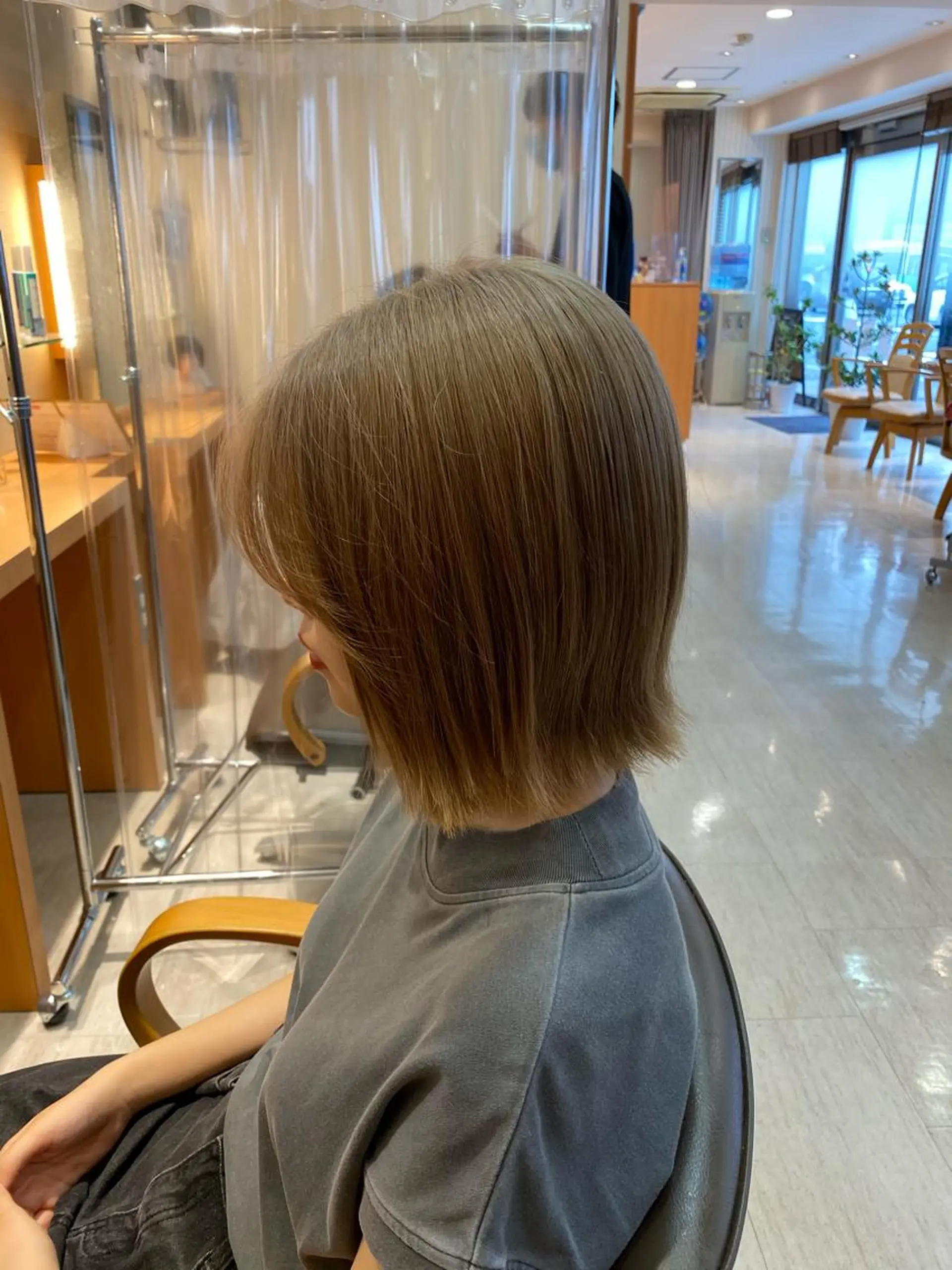 ミディアム カラー 🟢NEGi🟣 🫧髪質改善のヘアスタイル