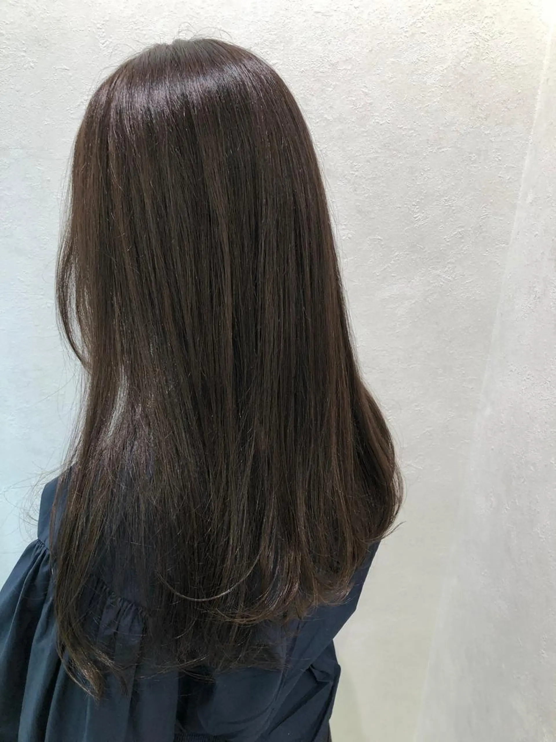 ロング カット ヘアカラー トリートメント 小松崎 結花のヘアスタイル