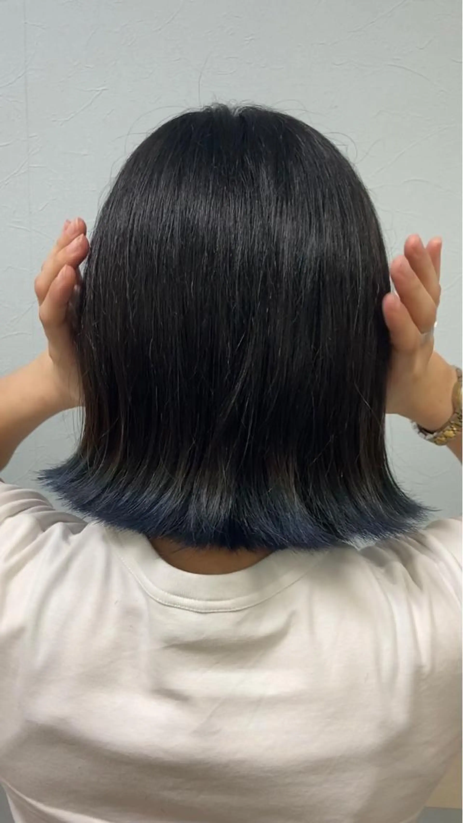 カラー Lepps れいなのヘアスタイル
