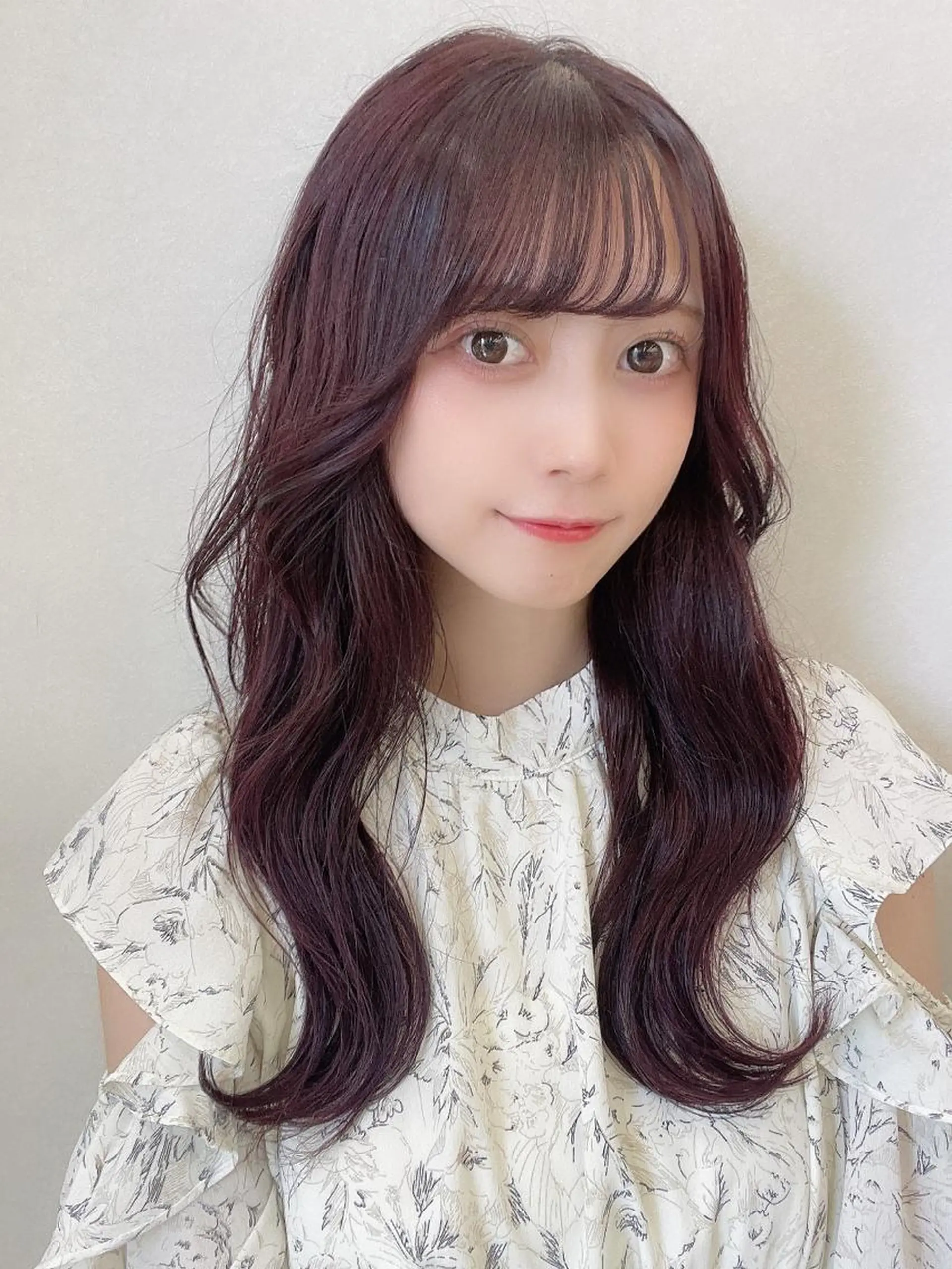 ロング カラー ヘアカラー COA GINZA 空也/前髪/顔まわりのヘアスタイル