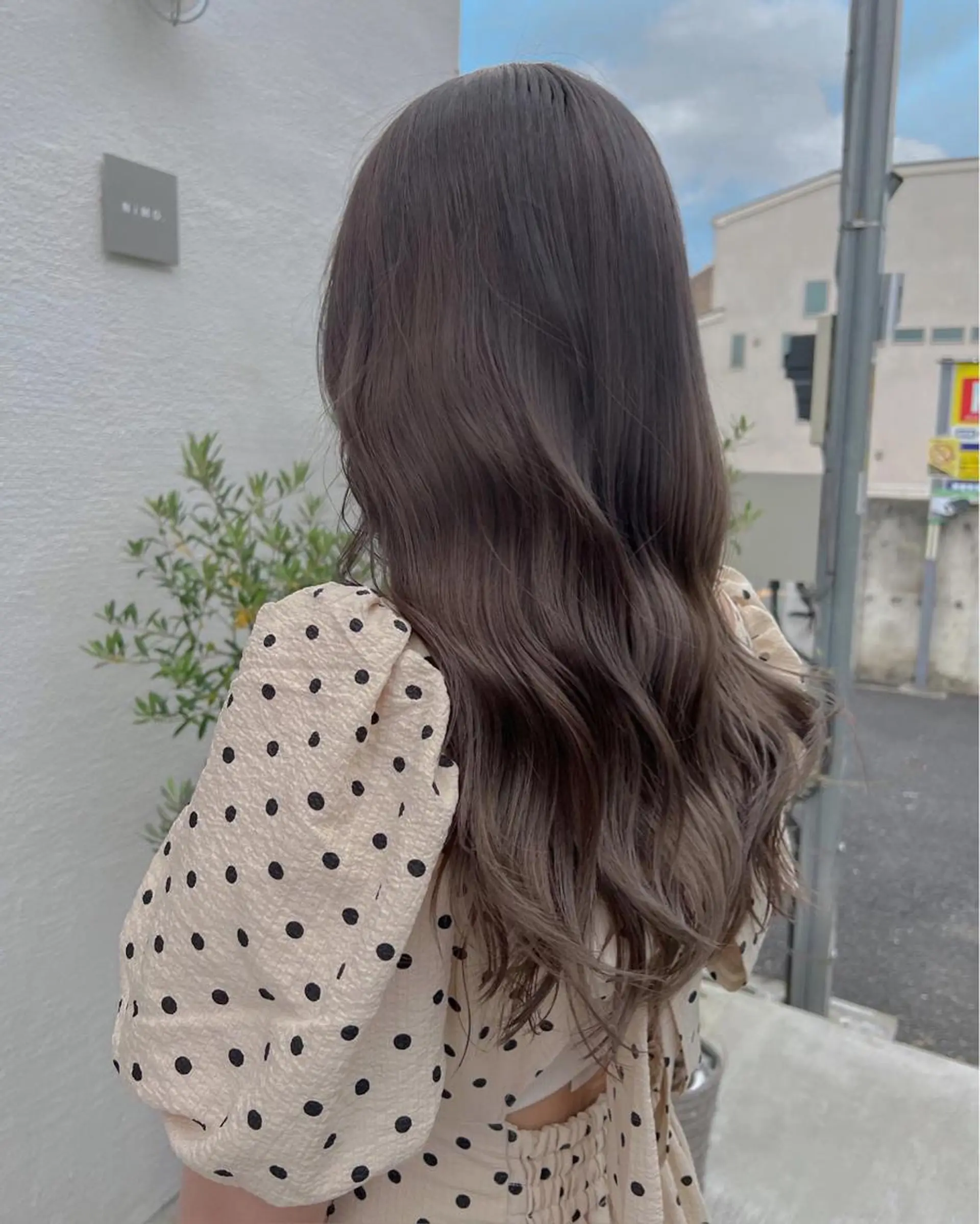 ロング カラー 透明感カラー グレージュ カット ヘアカラー トリートメント 髪質改善/縮毛/ボブ CHIHIROのヘアスタイル