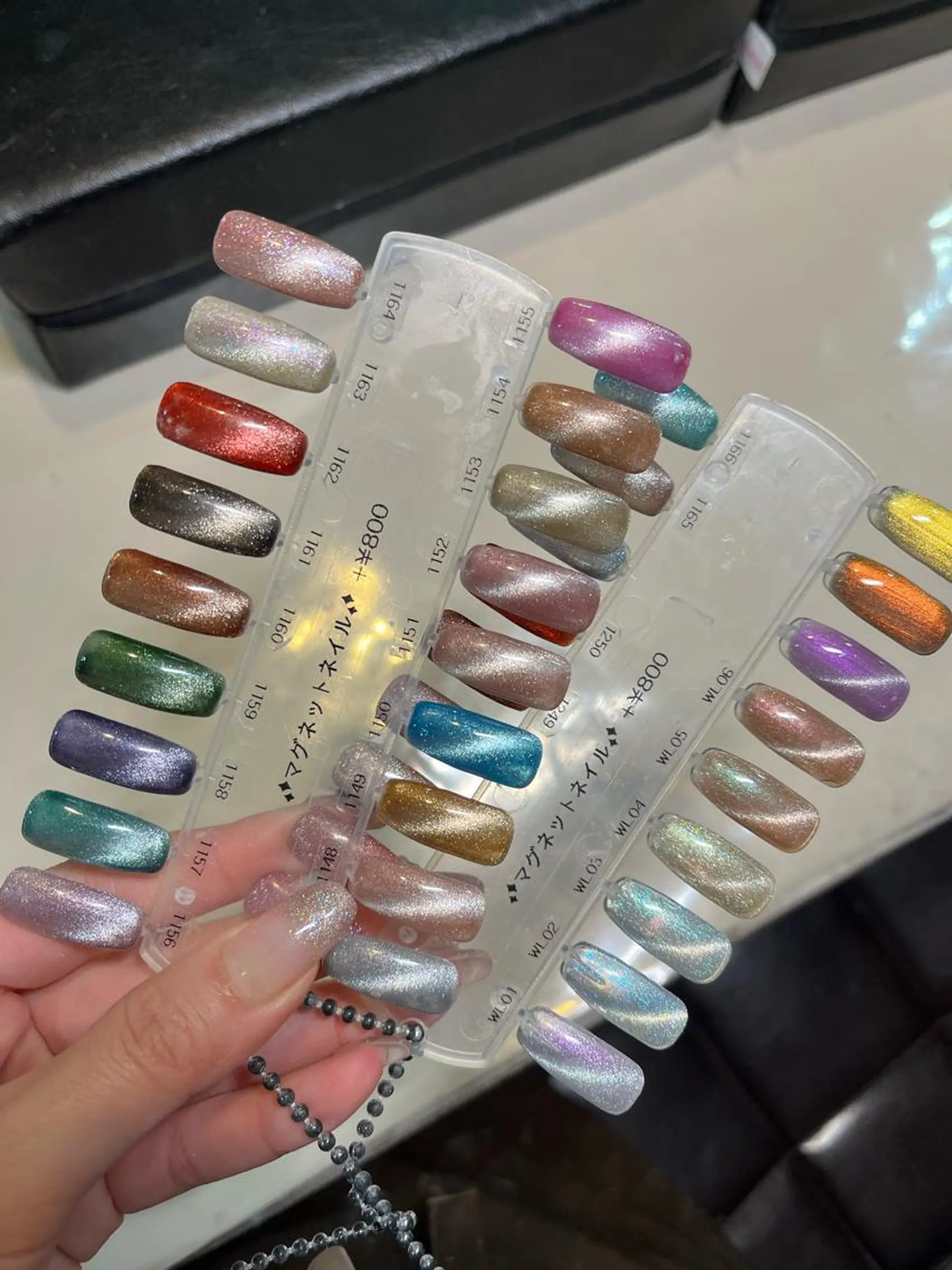 ネイル マグネットネイル elu しみずのネイルデザイン