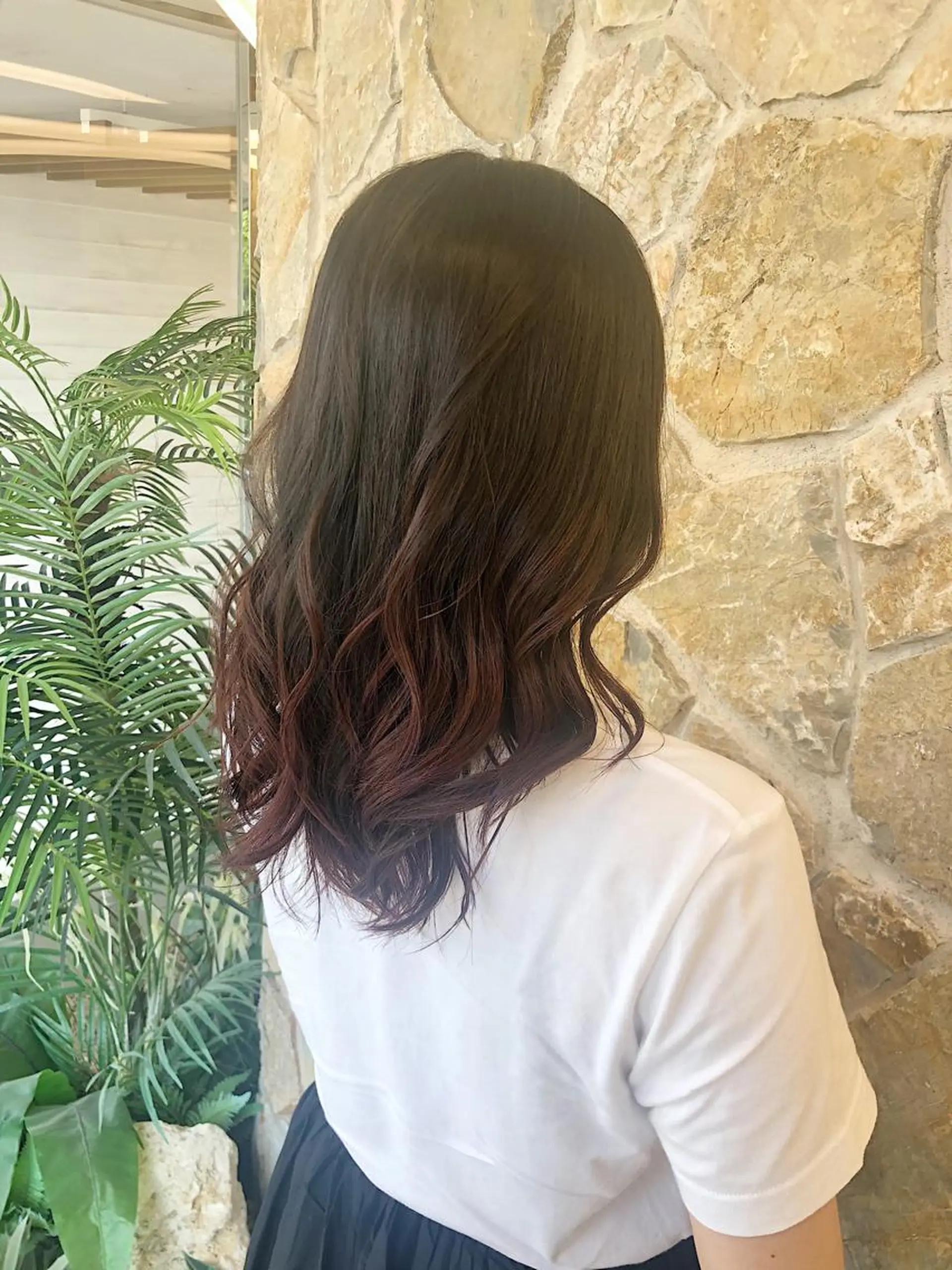 セミロング JPCY所属・浦野 優希のヘアスタイル