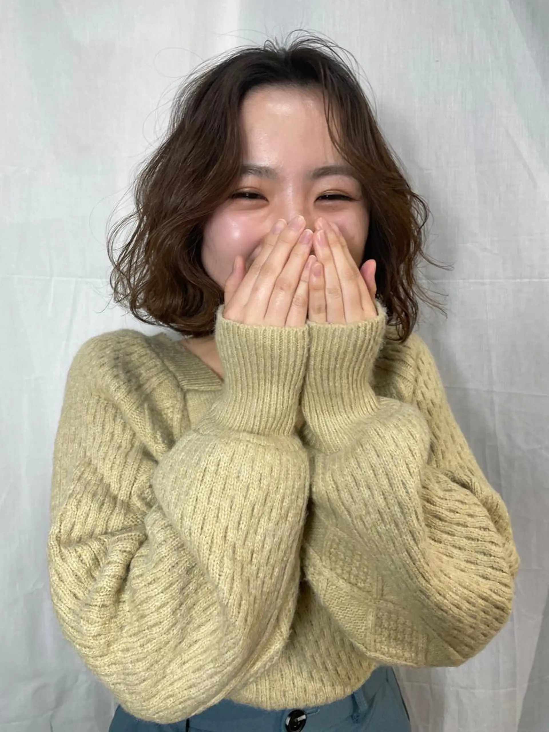 ショート カラー ヘアアレンジ 髙塚碧🇰🇷 韓国ヘア🎗️のヘアスタイル