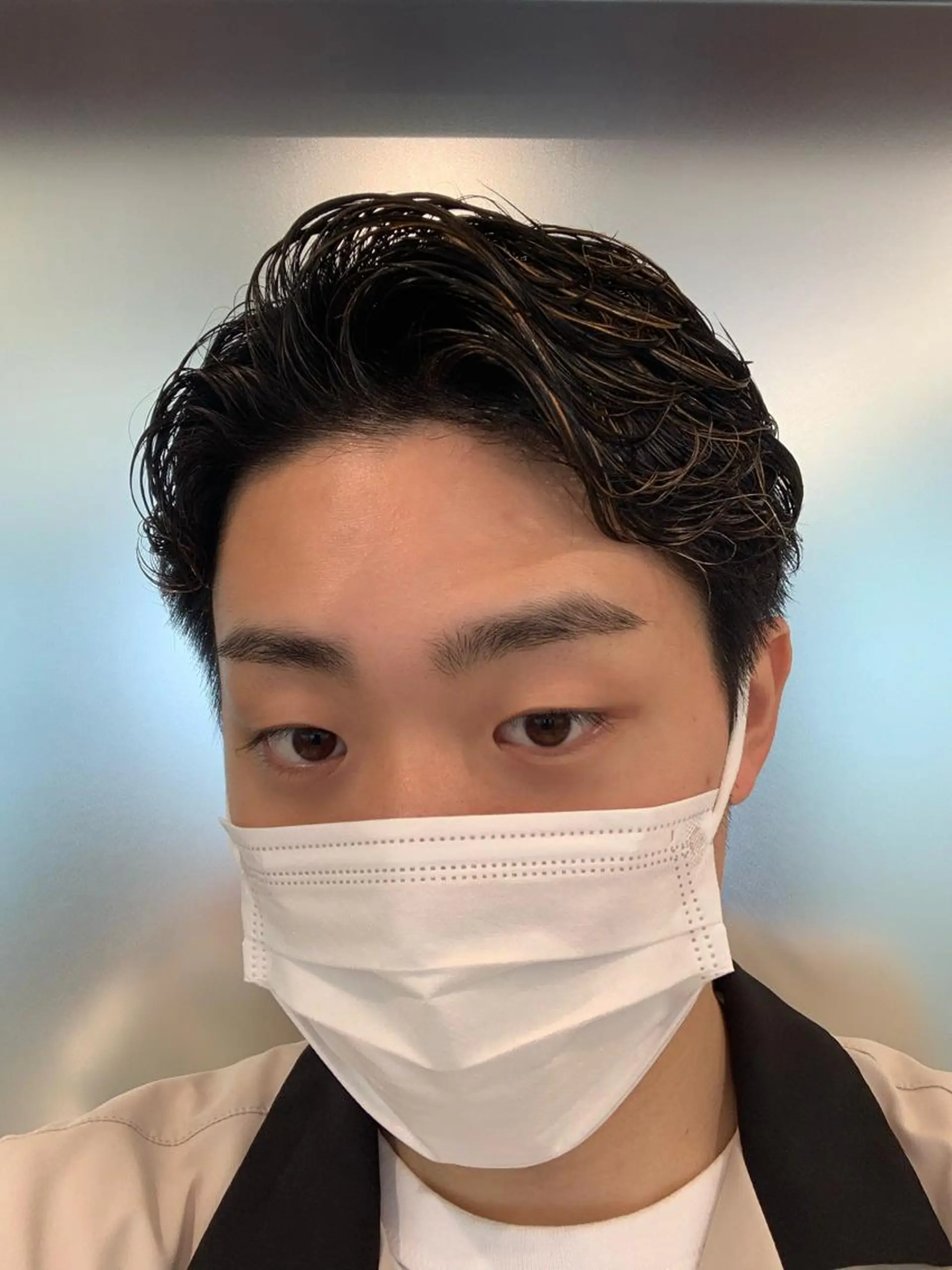 和氣 将人のヘアスタイル