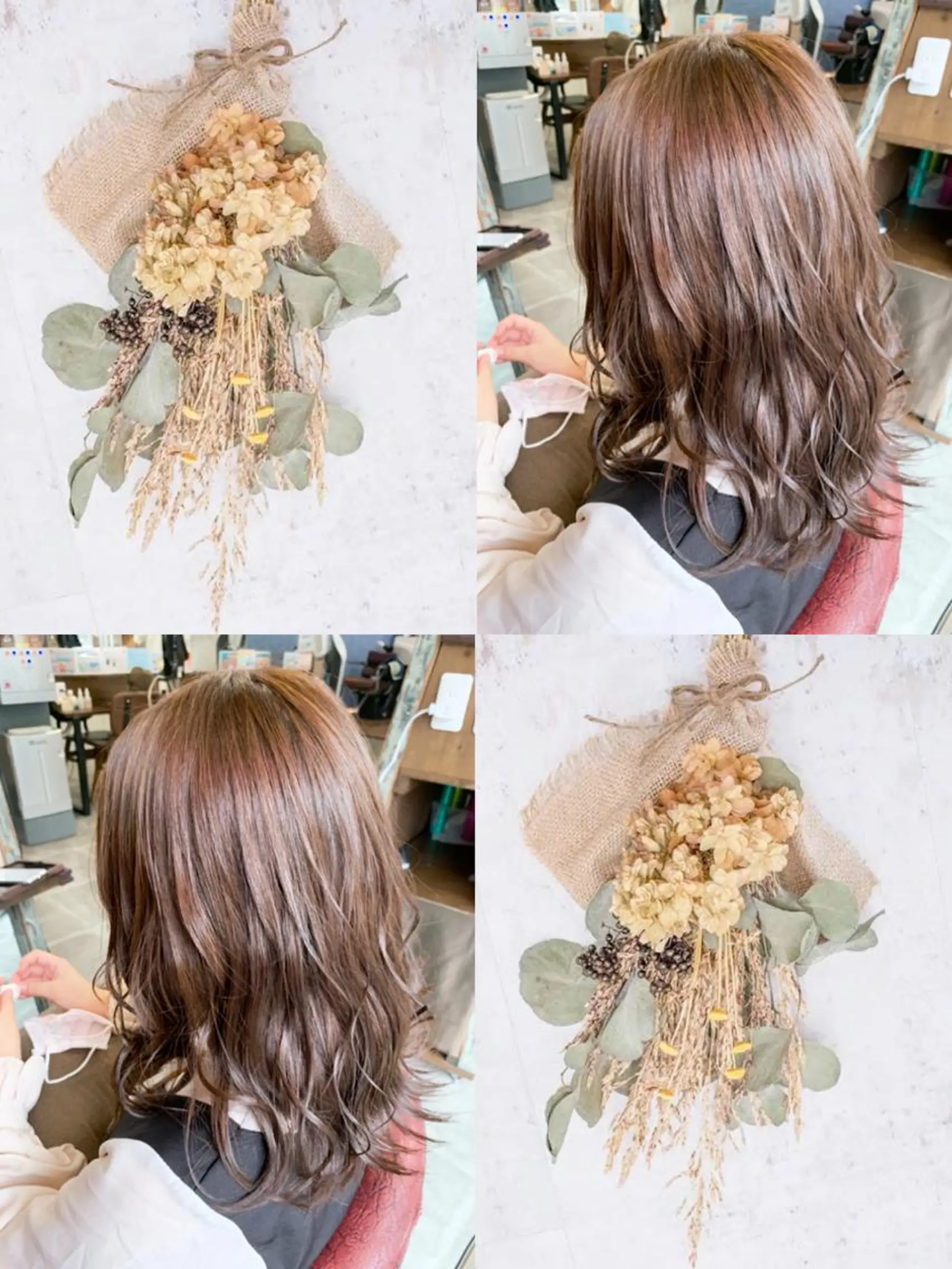 セミロング カラー 全店売上No.1🏆 ✨深江裕稀のヘアスタイル