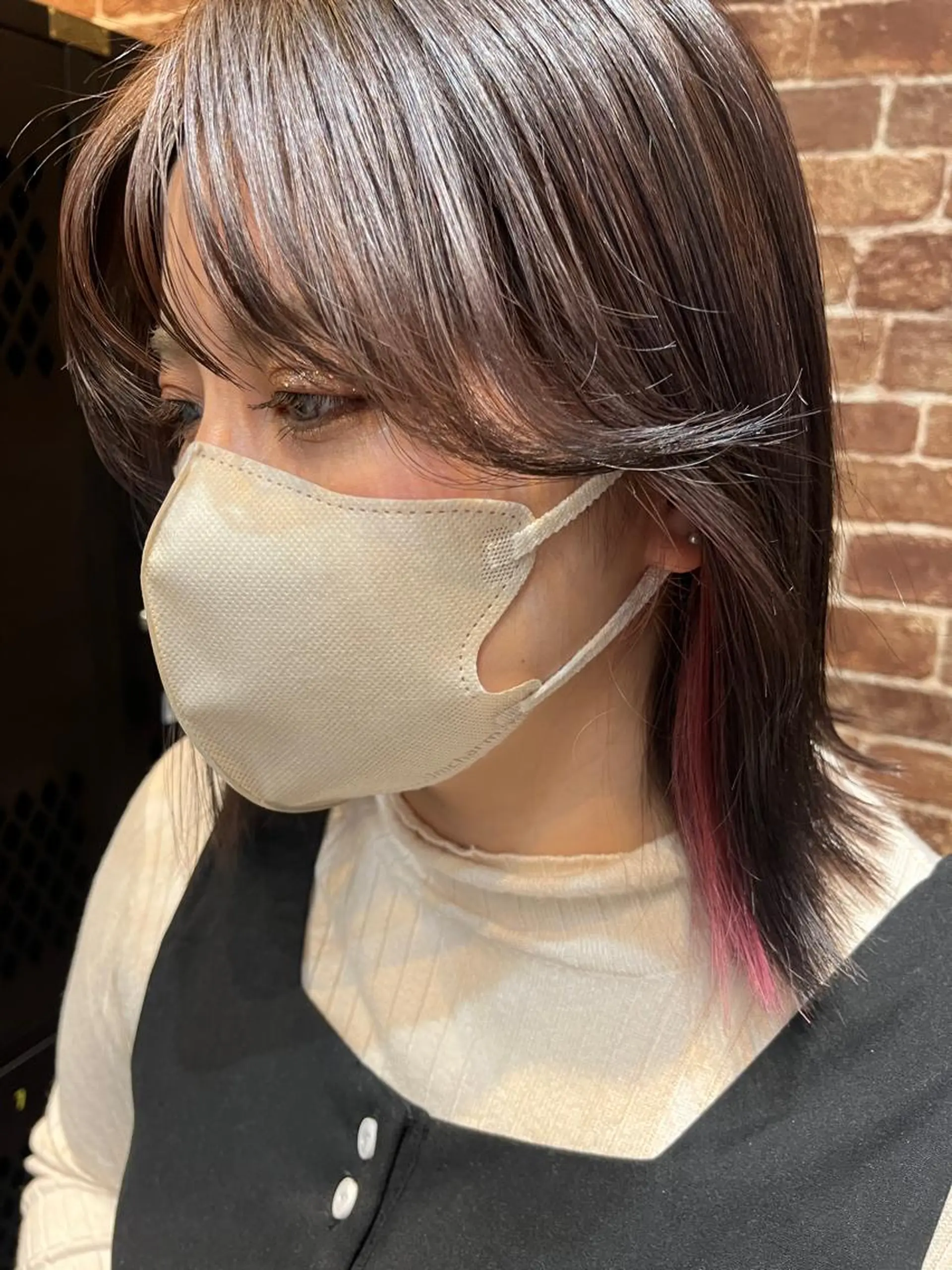 ロング カラー パーマ ヘアアレンジ メンズ キッズ ネイル マツエク・マツパ アイブロウ メンズブリーチ メンズハイライト メンズインナーカラー メンズ韓国風 ブリーチ カット ヘアカラー ヘアセット 久木原 ゆりのヘアスタイル