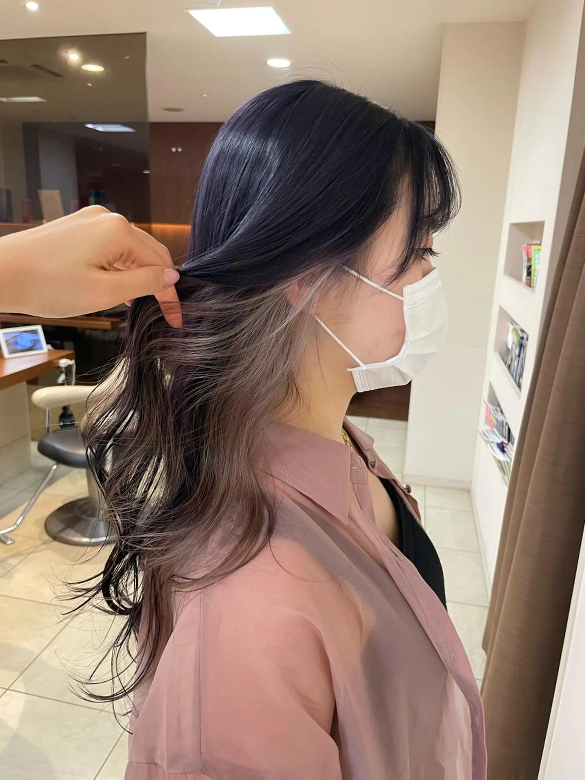 ロング カラー ヘアアレンジ カット ヘアカラー 【Sweep】おじま のぞみのヘアスタイル