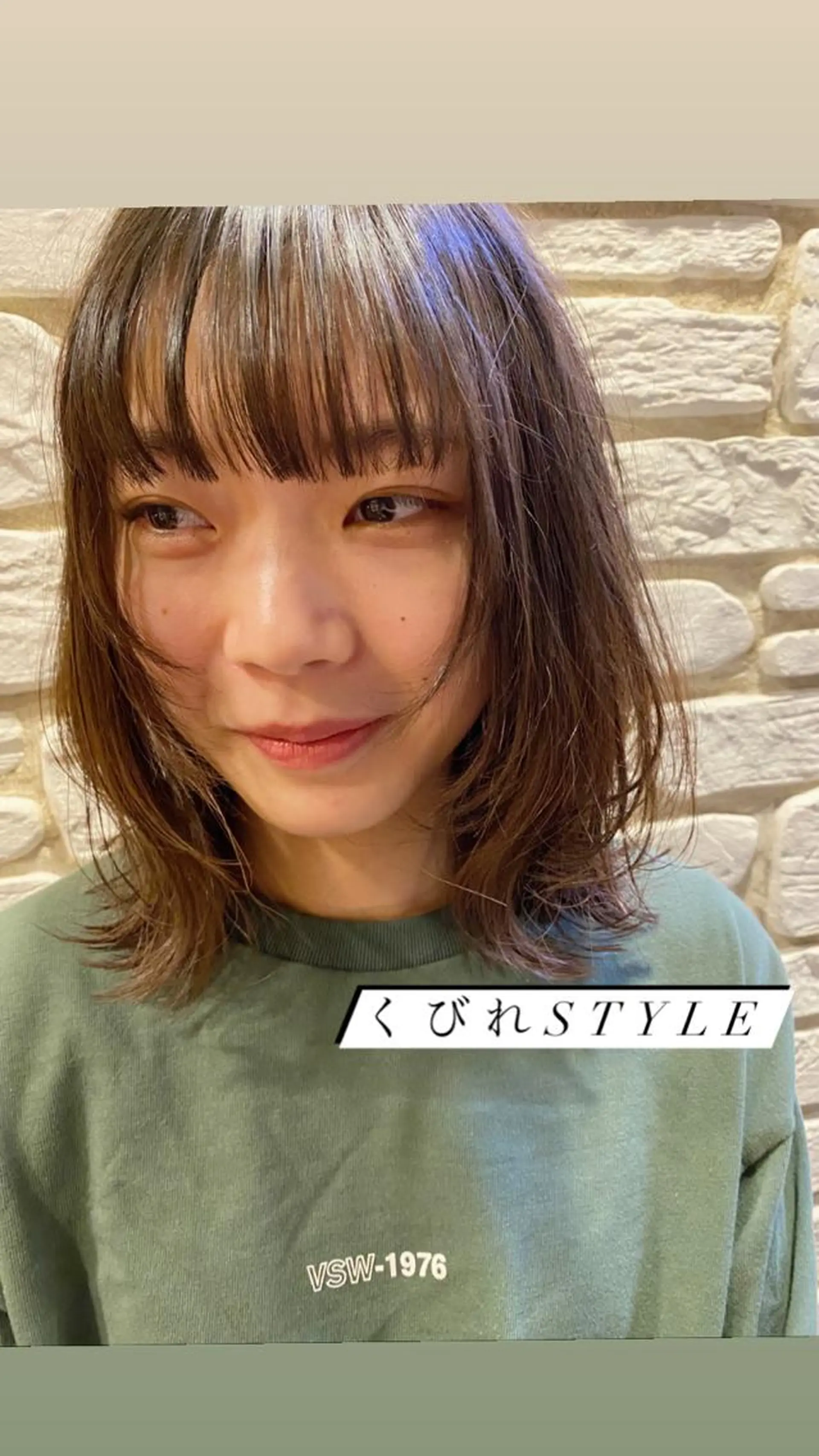 ミディアム maika /layer cutのヘアスタイル