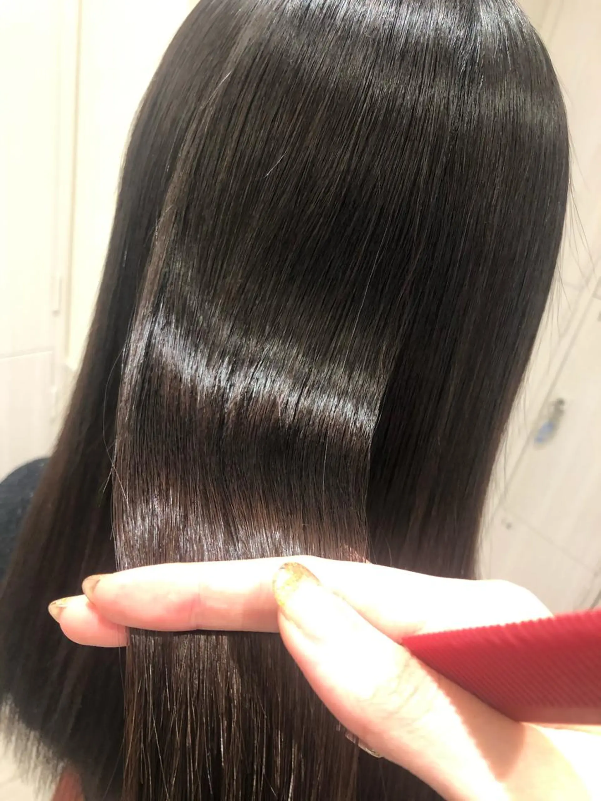 ロング カット トリートメント 田中 瑞妃のヘアスタイル