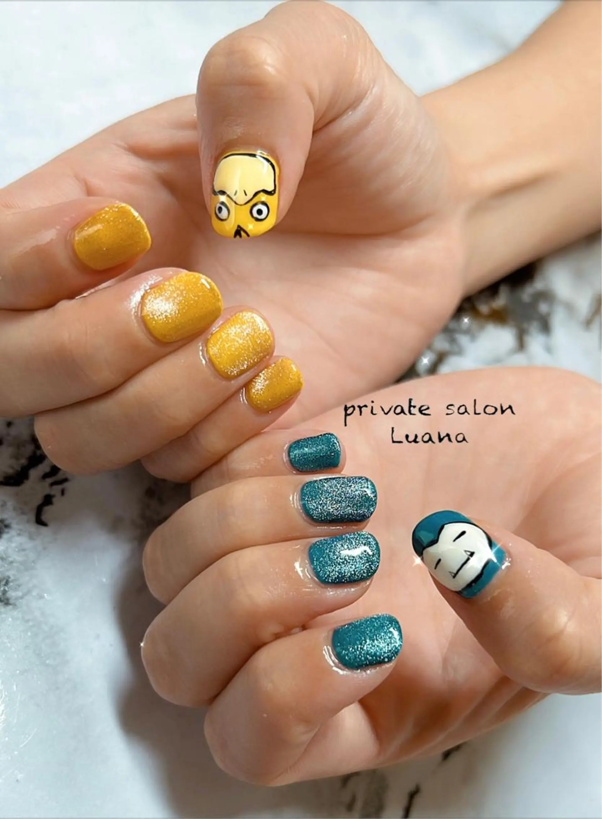 ネイル ハンドネイル 自宅ネイルサロン ルアナのネイルデザイン