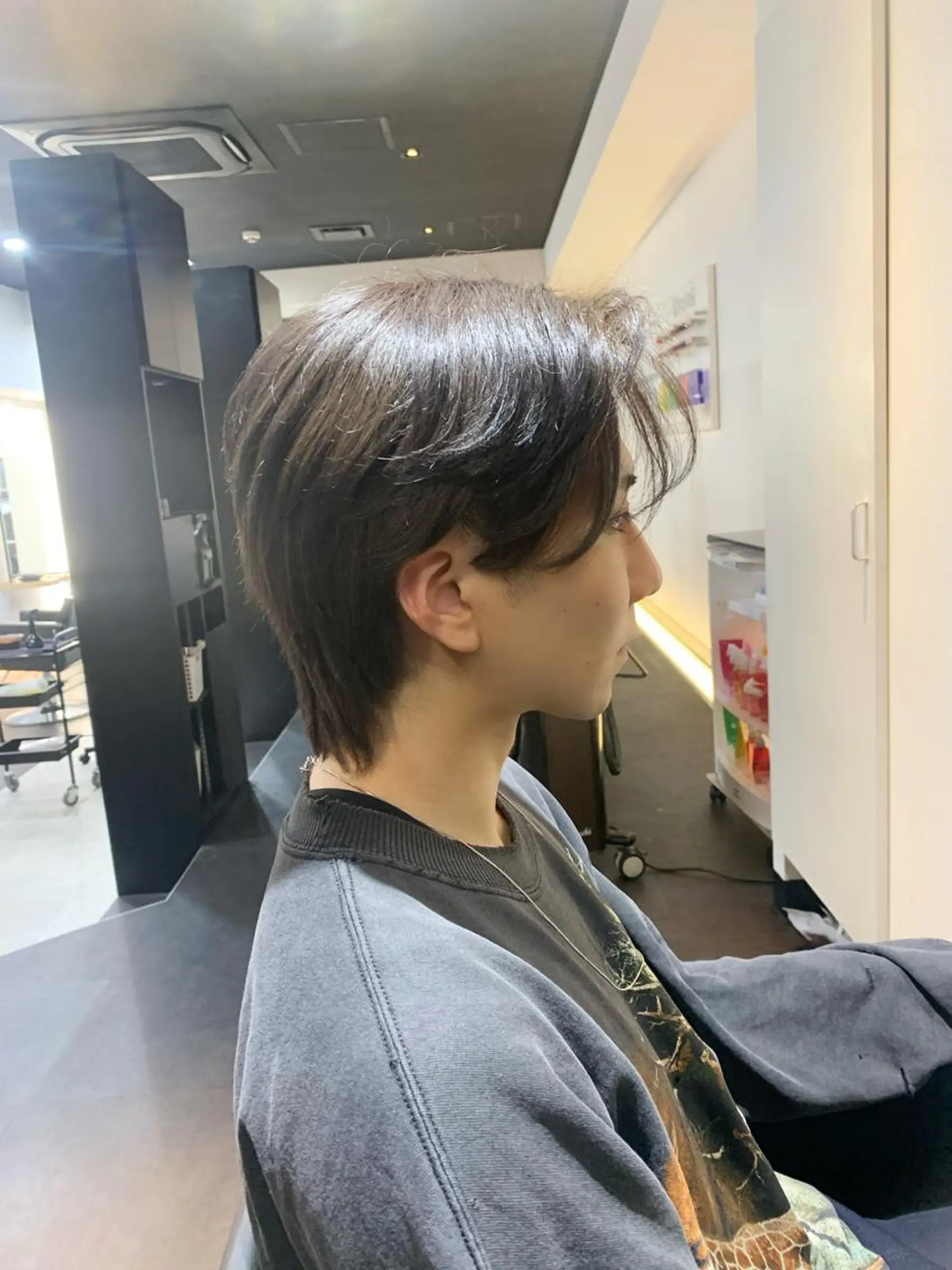 ショート メンズ カラー カット AROMA hair 🫧fuyukaのヘアスタイル
