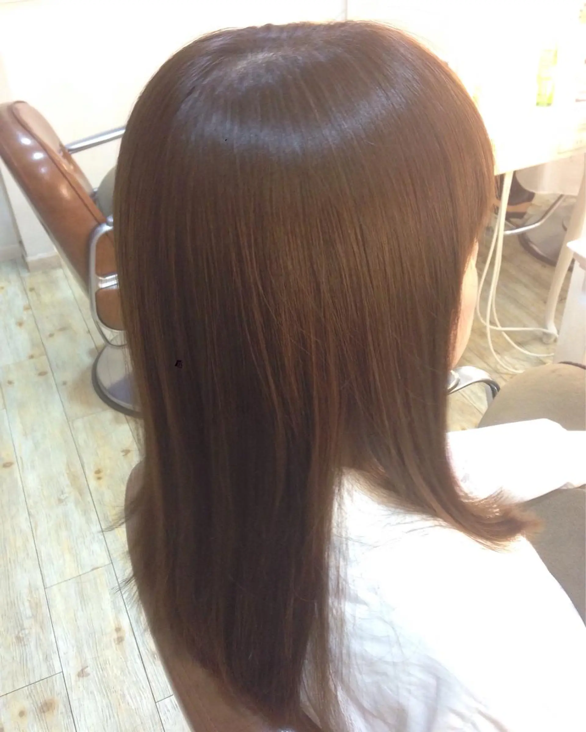 ロング カラー アッシュ ベージュカラー 小倉 聖也のヘアスタイル